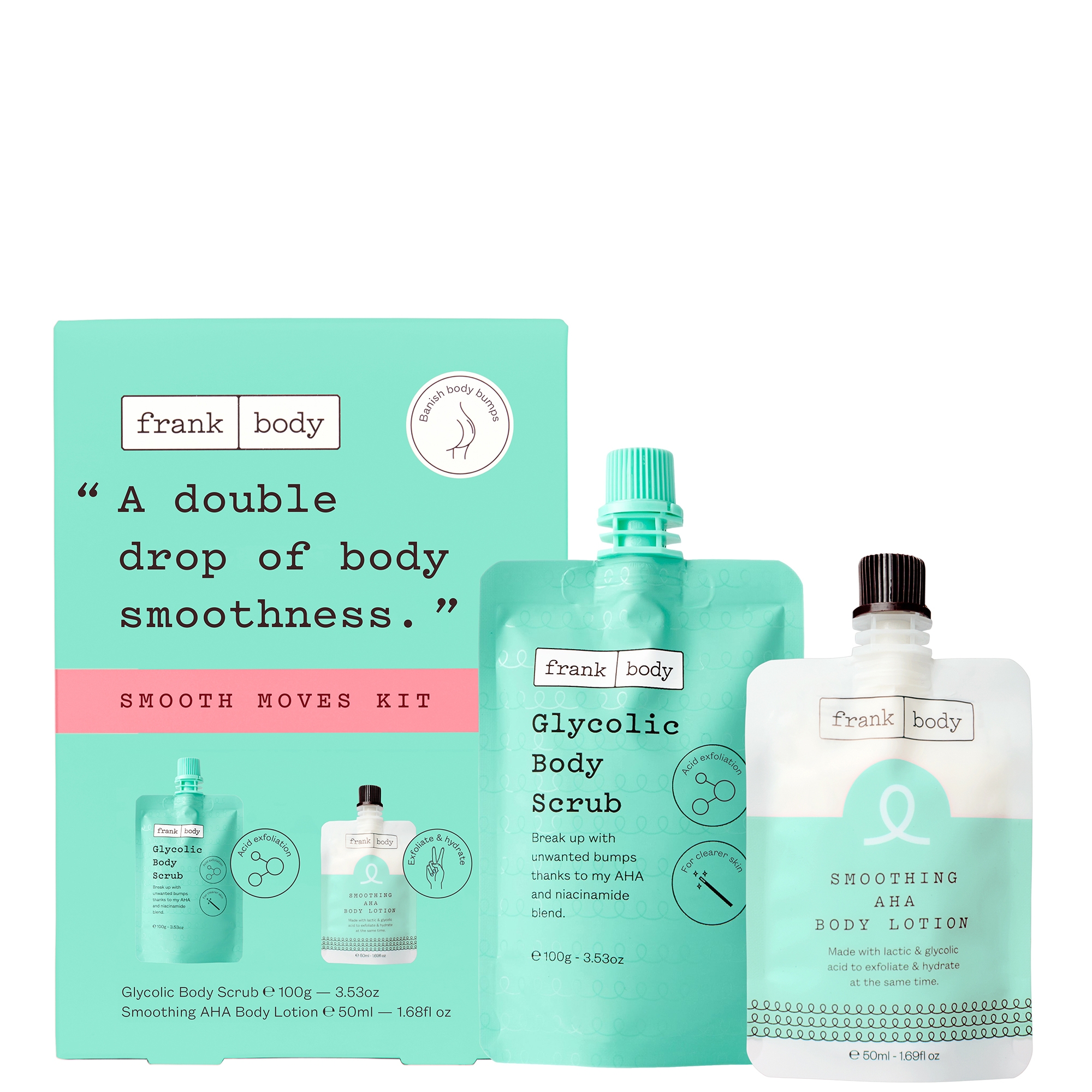 cult frank body Smooth Moves Kit
