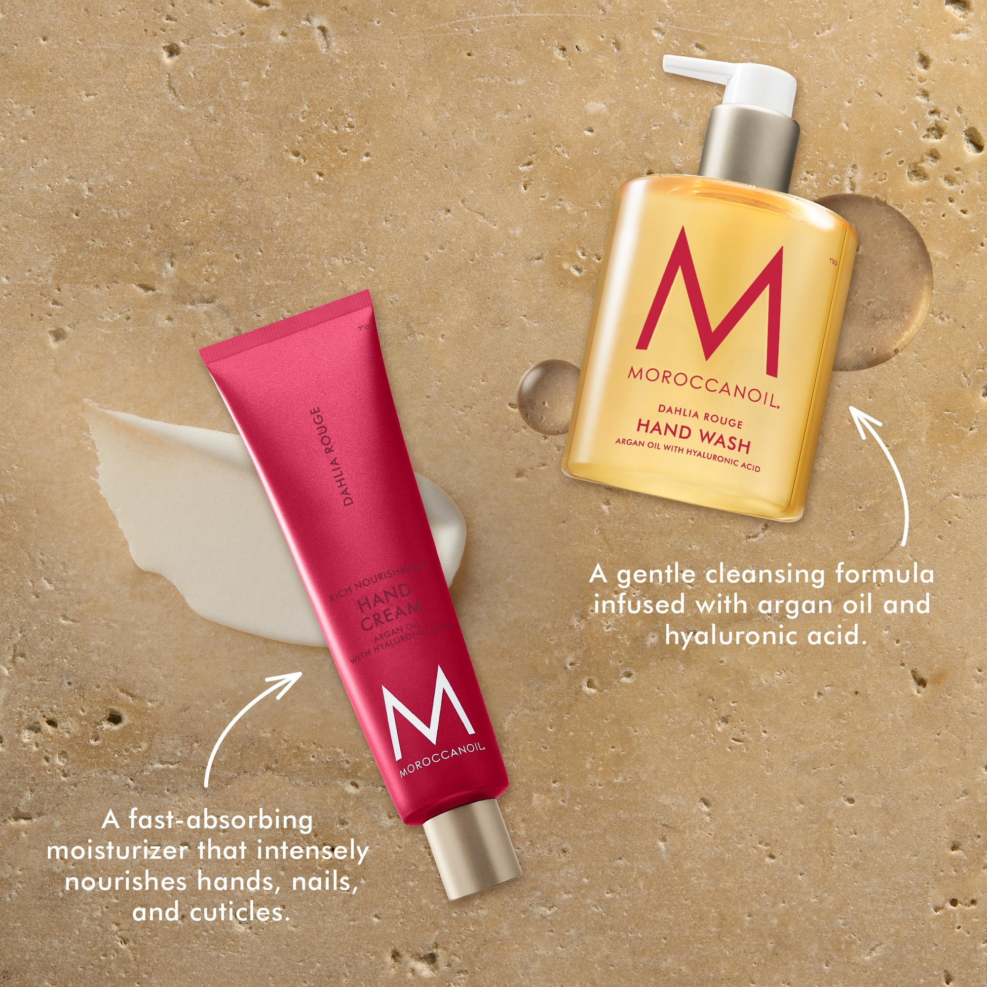 Moroccanoil Dahlia Rouge Hand Care Set (Worth $42) | Dermstore