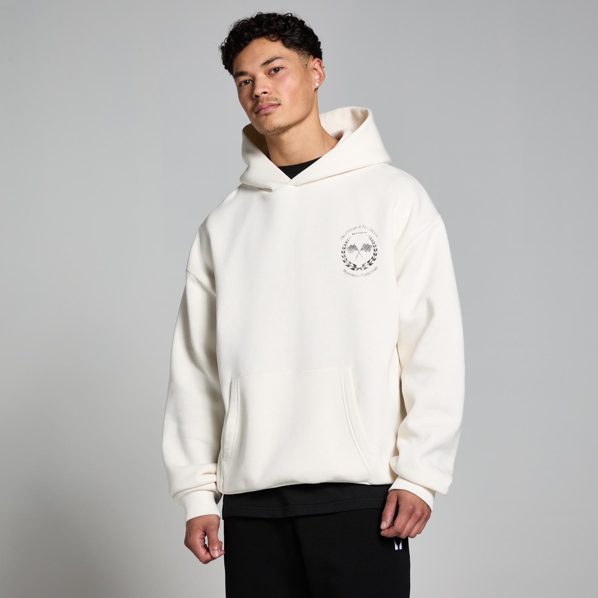MP World Wide Graphic Hoodie - Natural Cream |