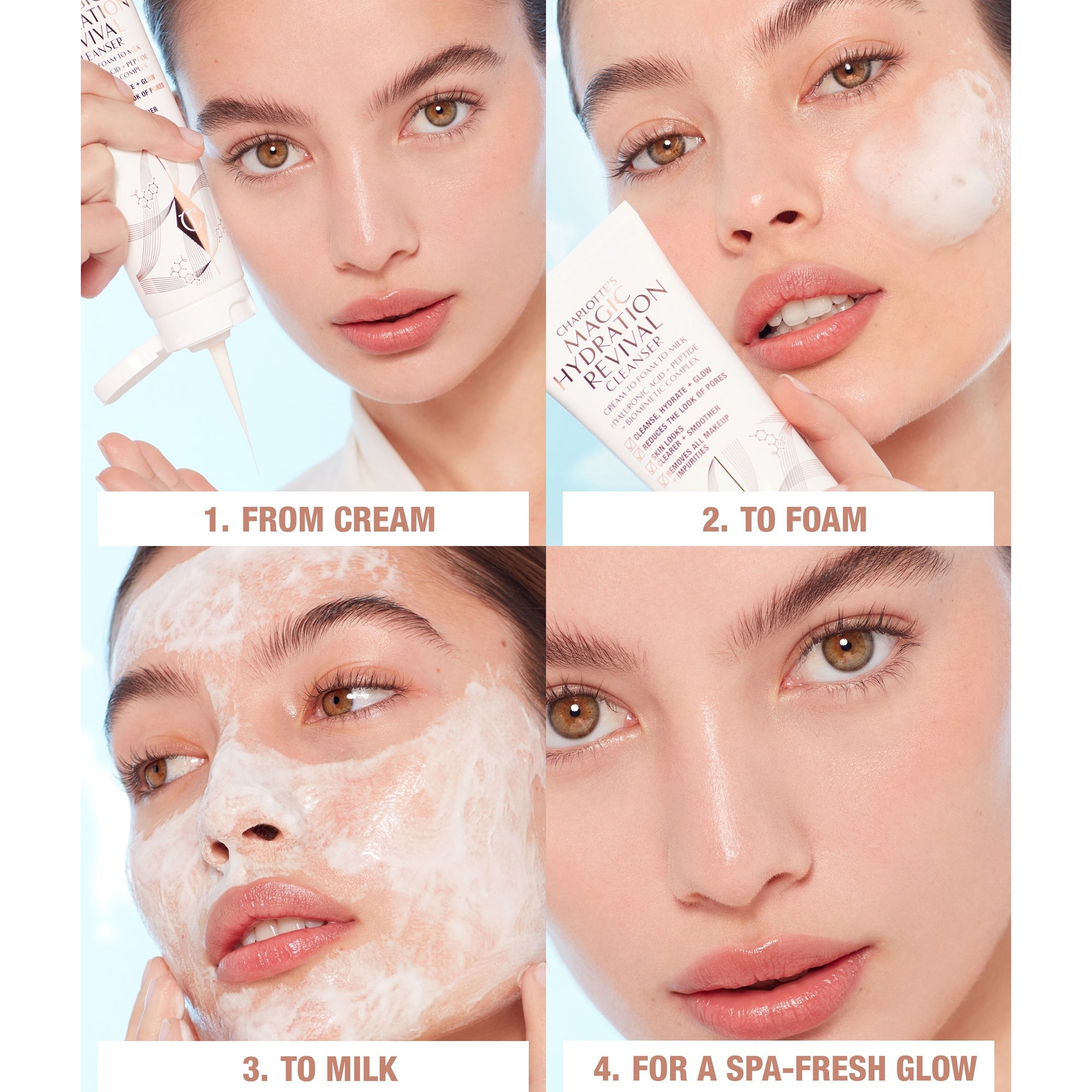 Charlotte Tilbury Goddess Skin Clay Maske – 71,7 Ml, Tönungsmaske Mit Bio-Nymphen-Peptid Für Straffere Haut