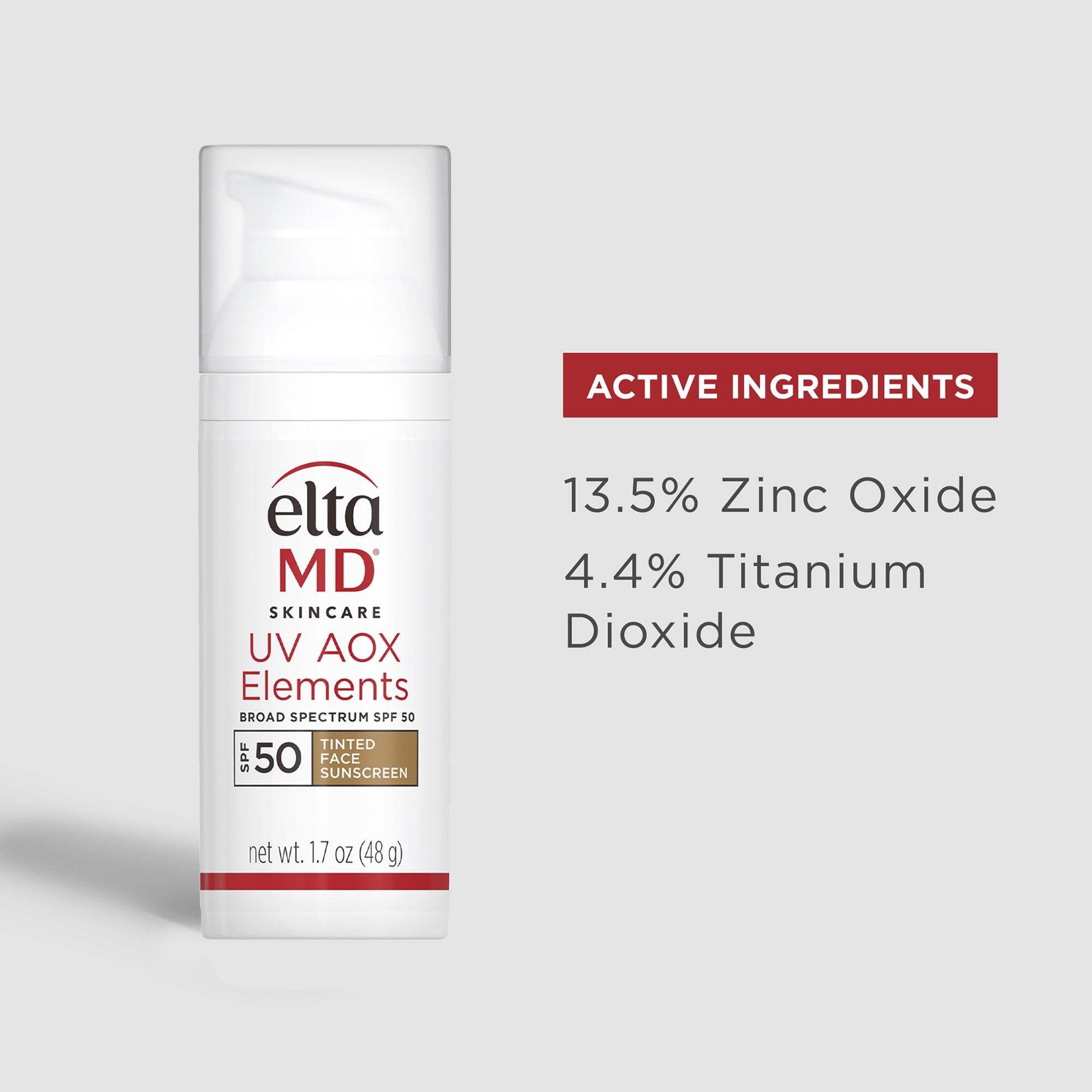 Pack Of 2 EltaMD UV Elements Tinted Facial Sunscreen SPF 44 – 2 Oz Each, With Box – Mineral, Broad Spectrum, Unisex