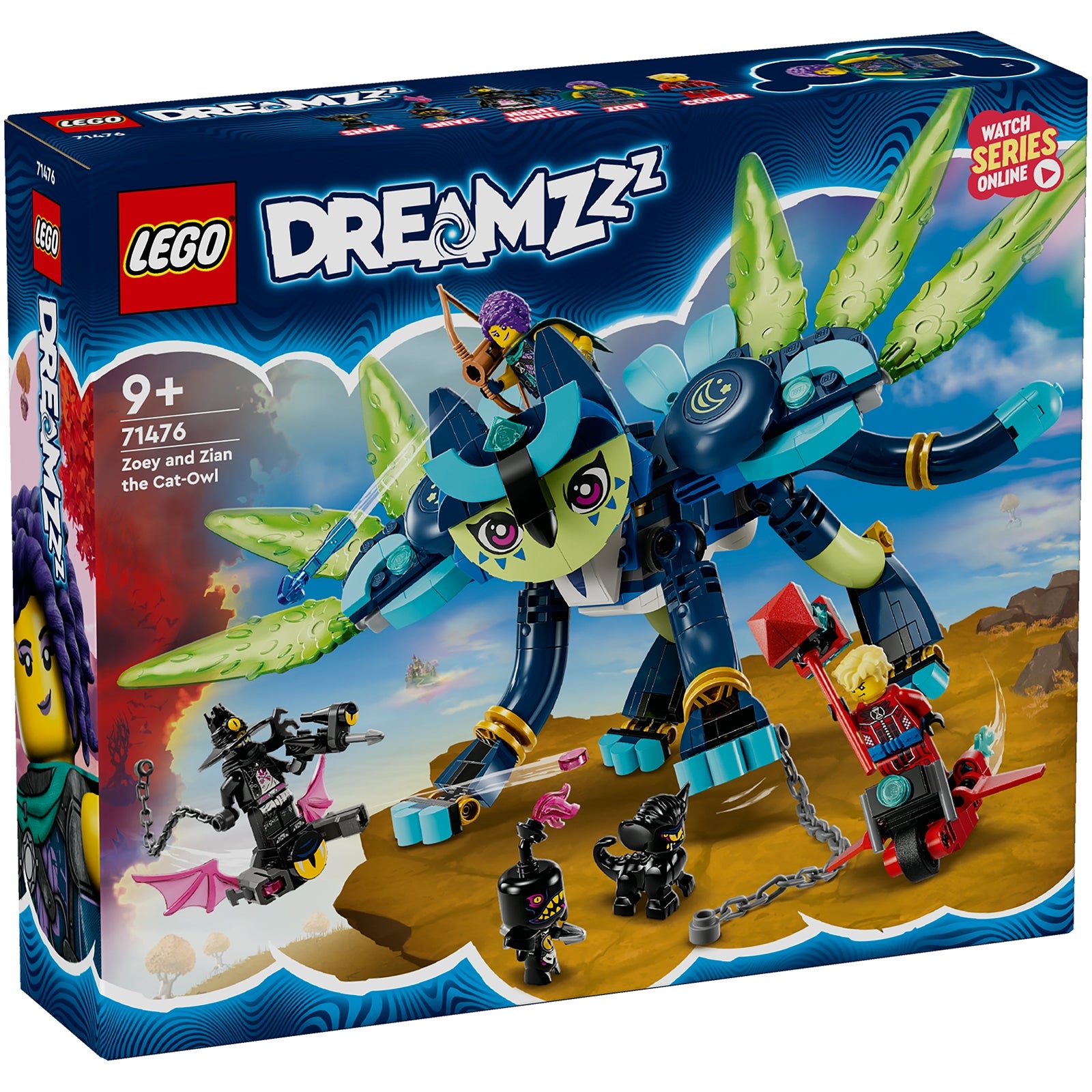 LEGO DREAMZzz Zoey and Zian the Cat-Owl Toy 71476