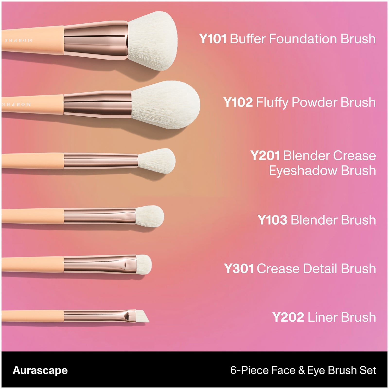 Pinceau Estompeur De Luxe MORPHE R34 Delux Blender Brush - Neuf