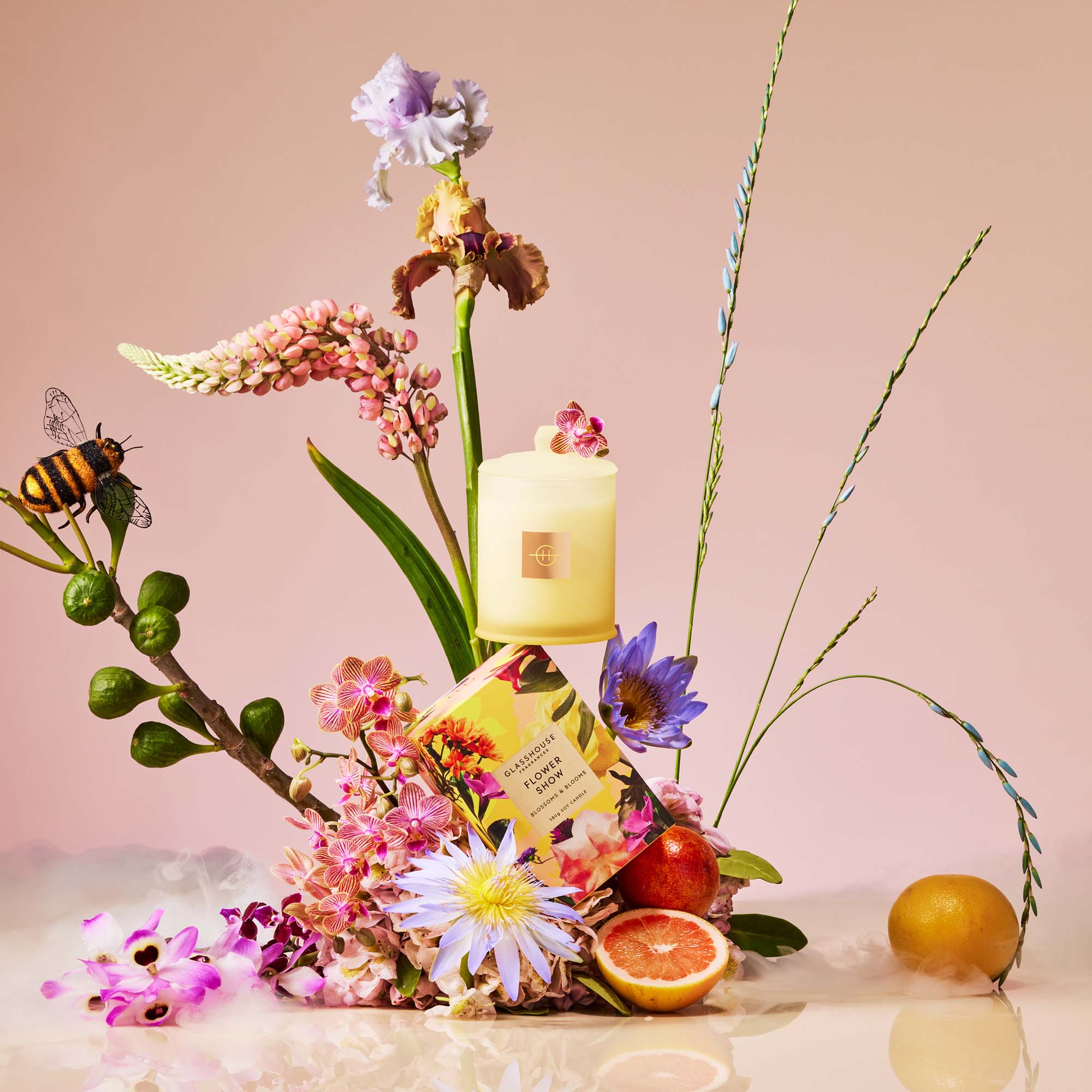 Glasshouse Fragrances Flower Show Candle 13.4 oz | Dermstore