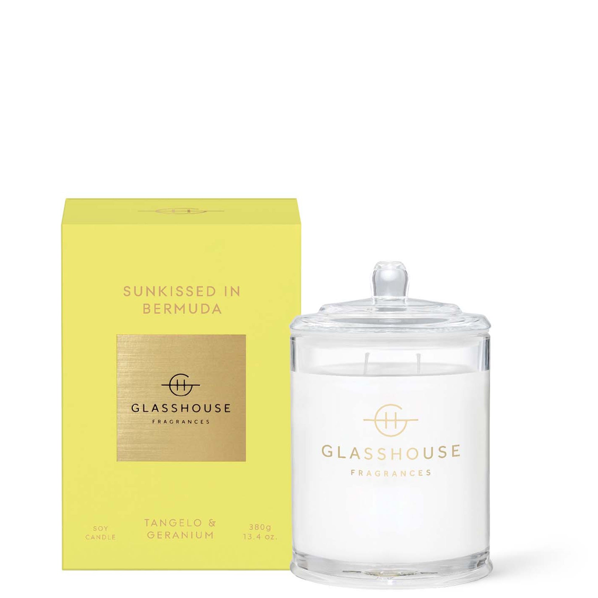 Glasshouse Fragrances Sunkissed in Bermuda Triple Scented Candle