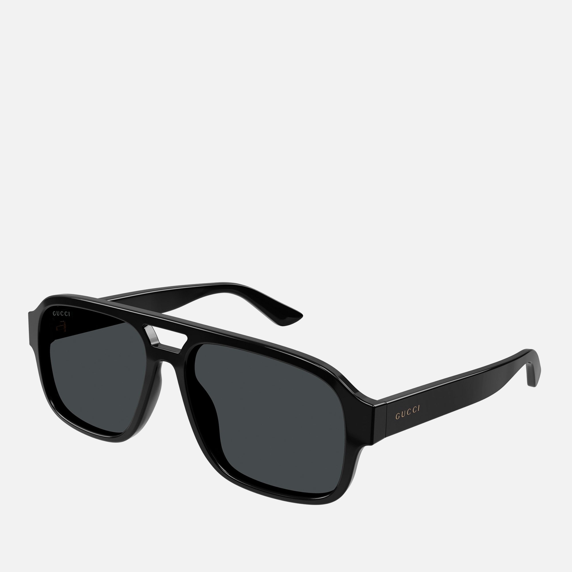 Black gucci aviators best sale