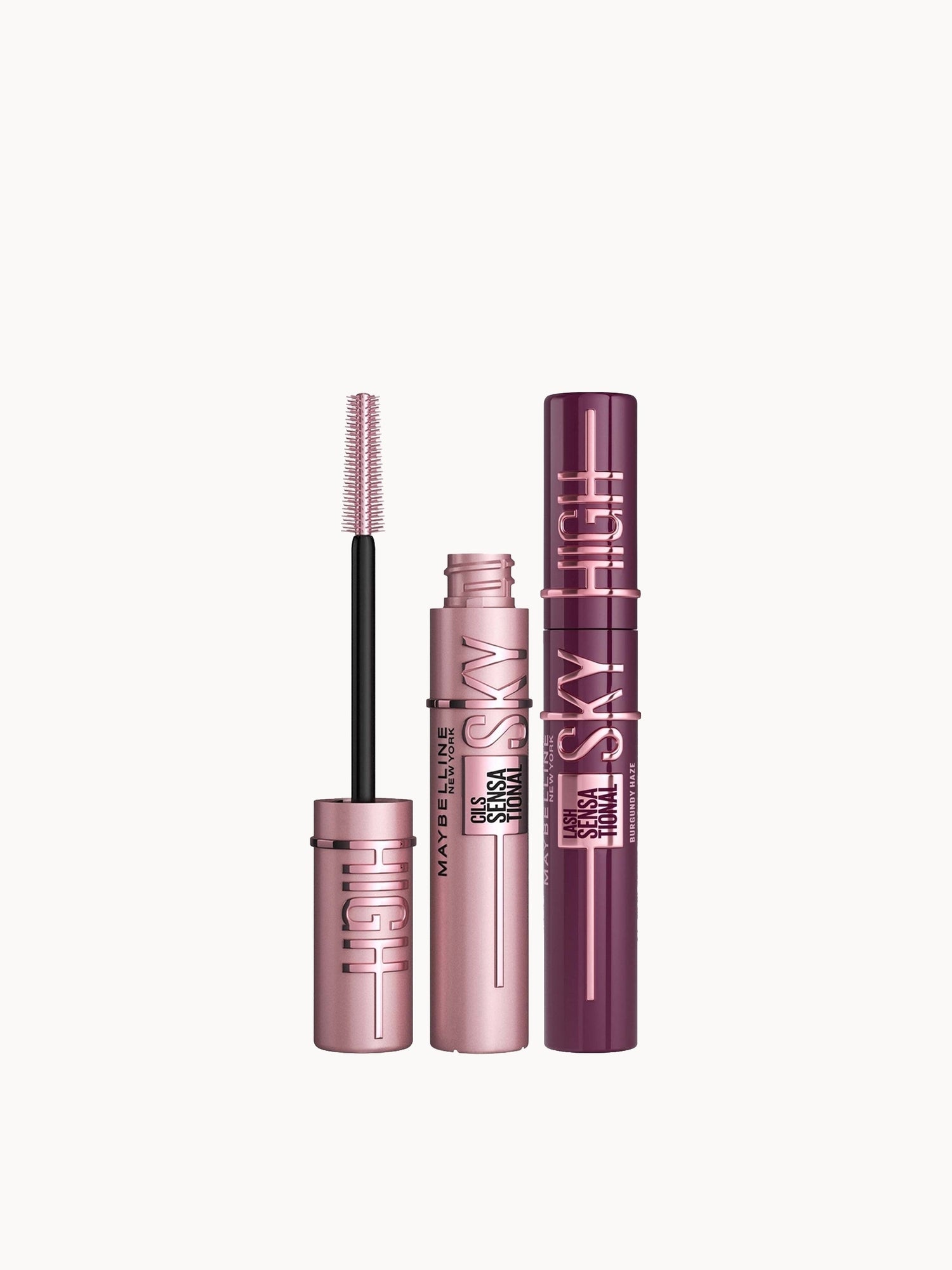 Maybelline Lash Sensational Sky High Mascara Bundle (Various Shades)
