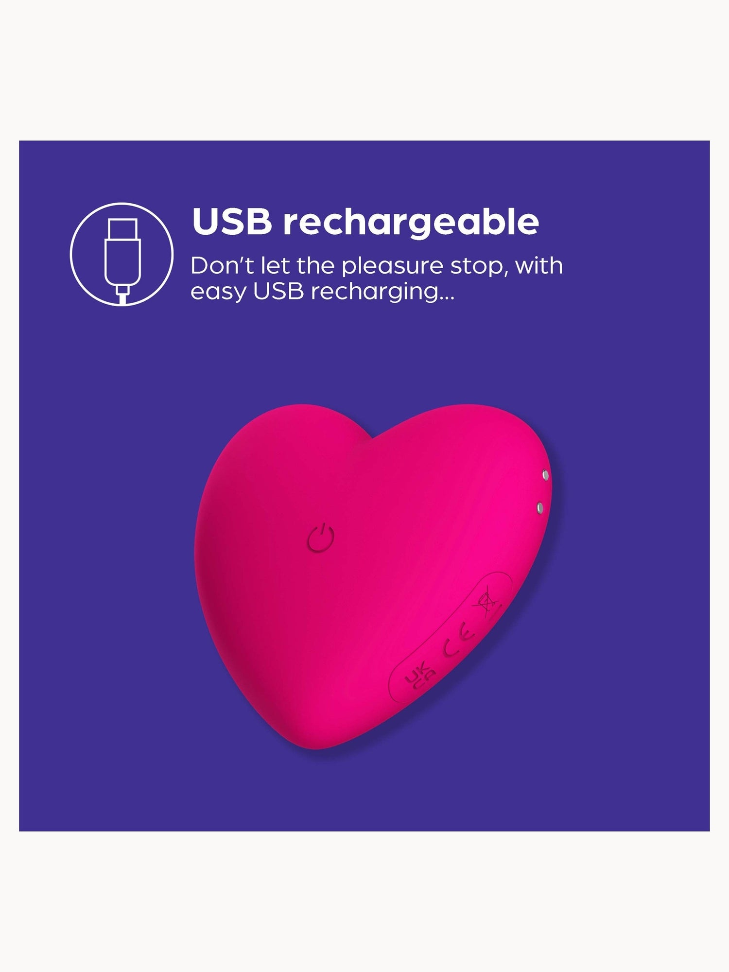 So Divine Je T'aime Heart Pebble Vibrator | LOOKFANTASTIC So Divine Je T'aime Heart Pebble Vibrator | LOOKFANTASTIC