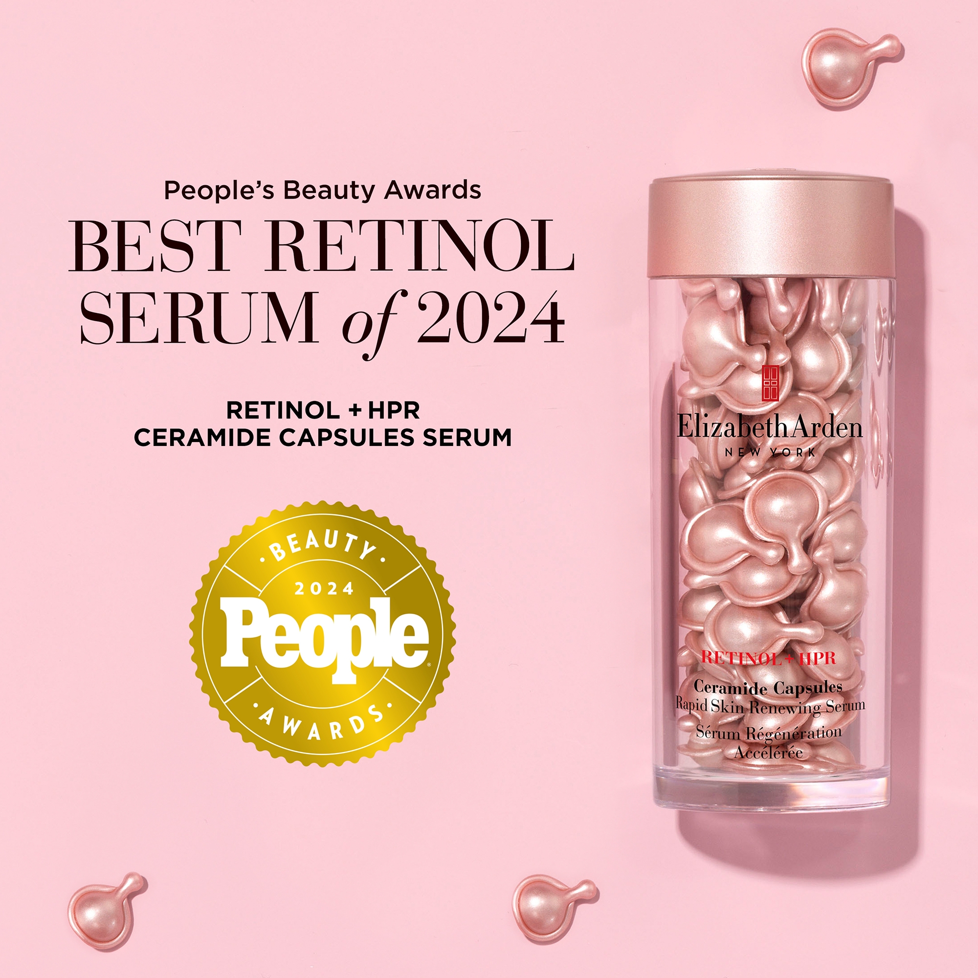 Elizabeth Arden Retinol + HPR Ceramide Capsules Rapid Skin