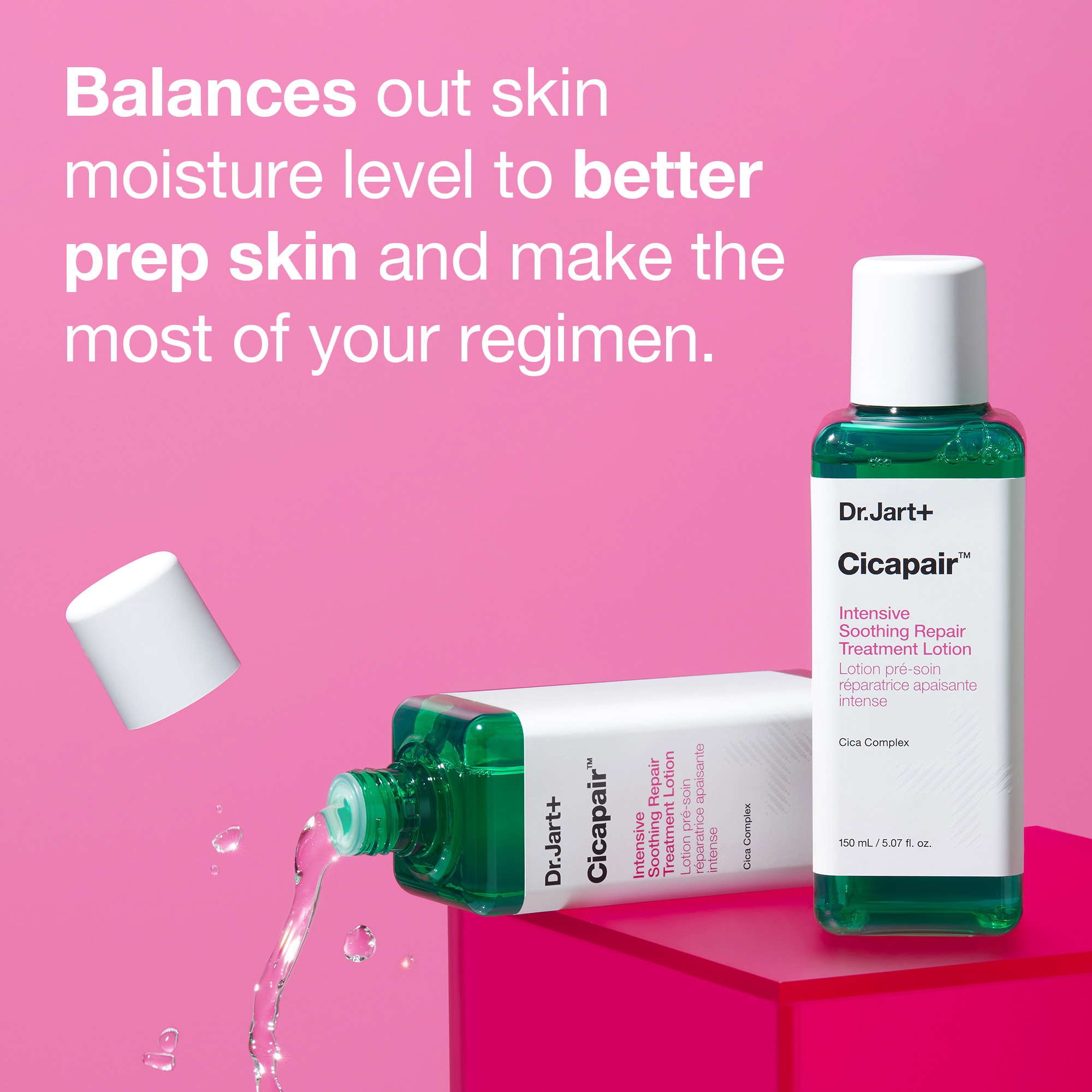化粧水・ローション・トナー Dr.jart  cica pair re cover Dr.Jart+ Cicapair Intensive Soothing Repair Treatment Lotion