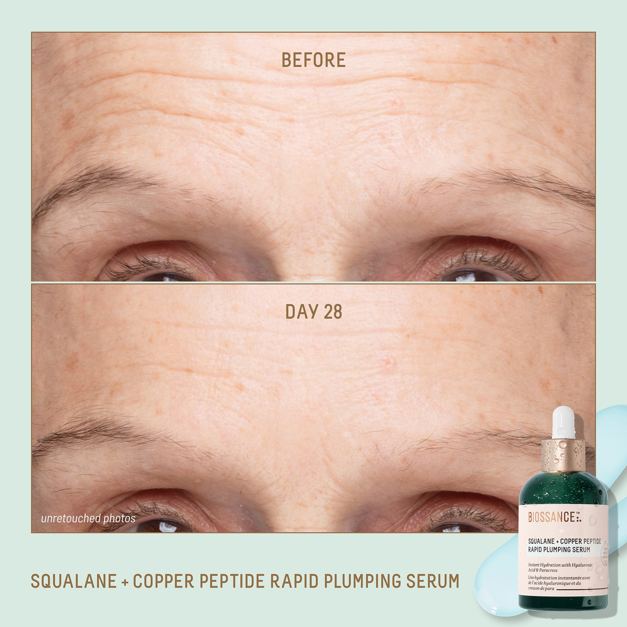 Squalane + Copper Peptide Rapid Plumping Serum | Biossance
