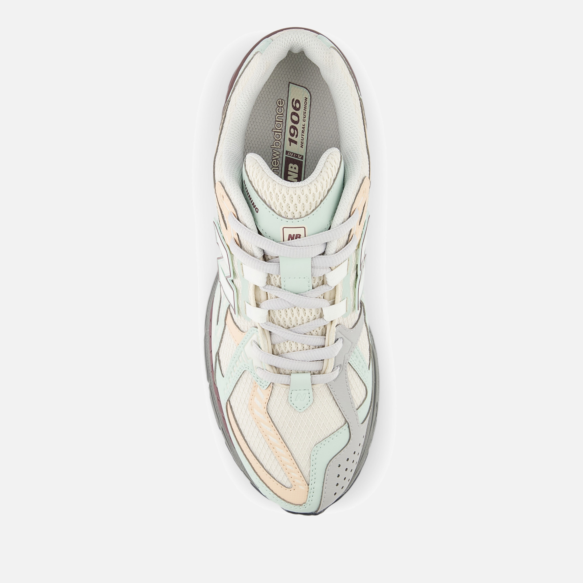 New Balance Women's 1906 Faux Leather and Mesh Trainers - UK