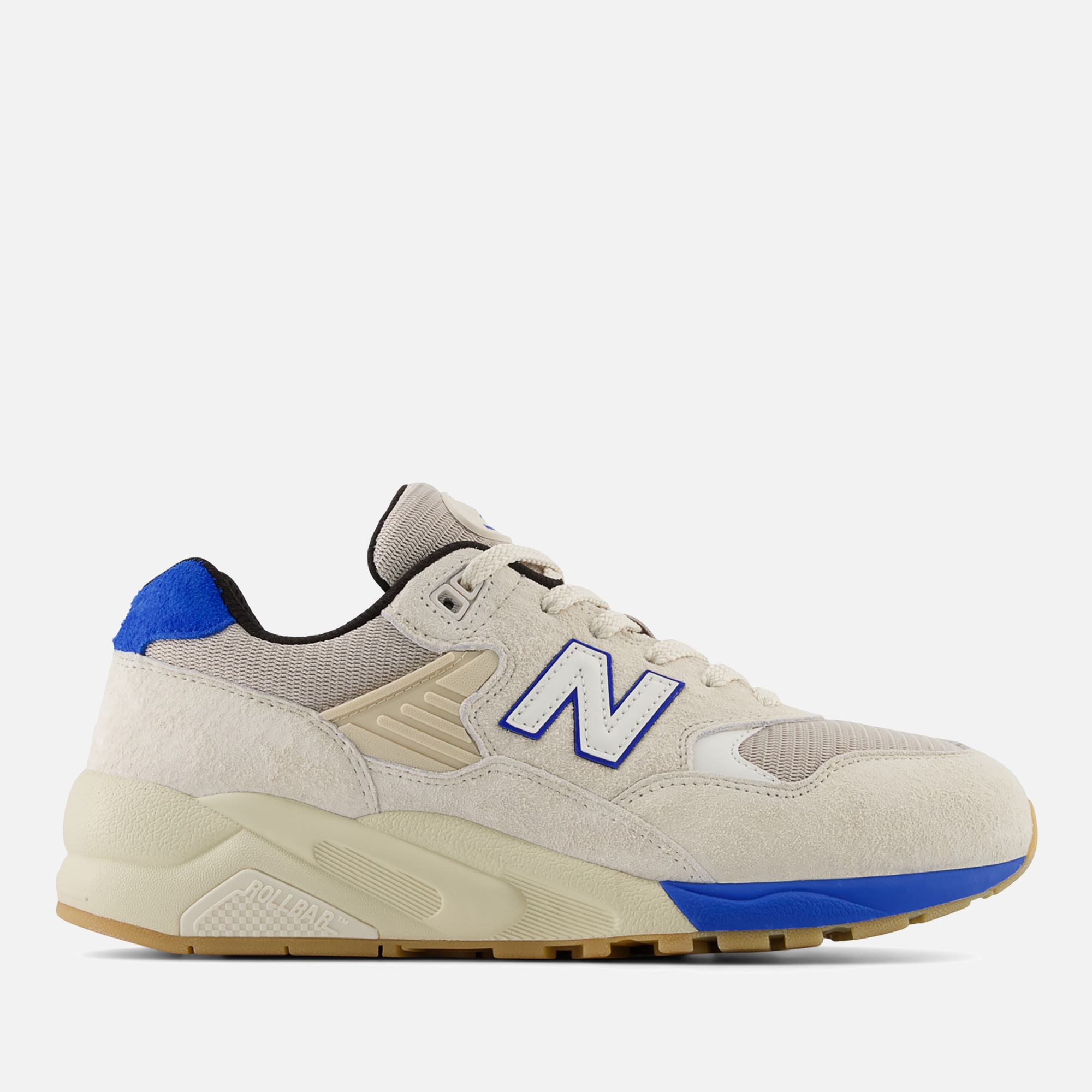 New Balance Men's 580 Suede and Mesh Trainers - UK 7 | Coggles