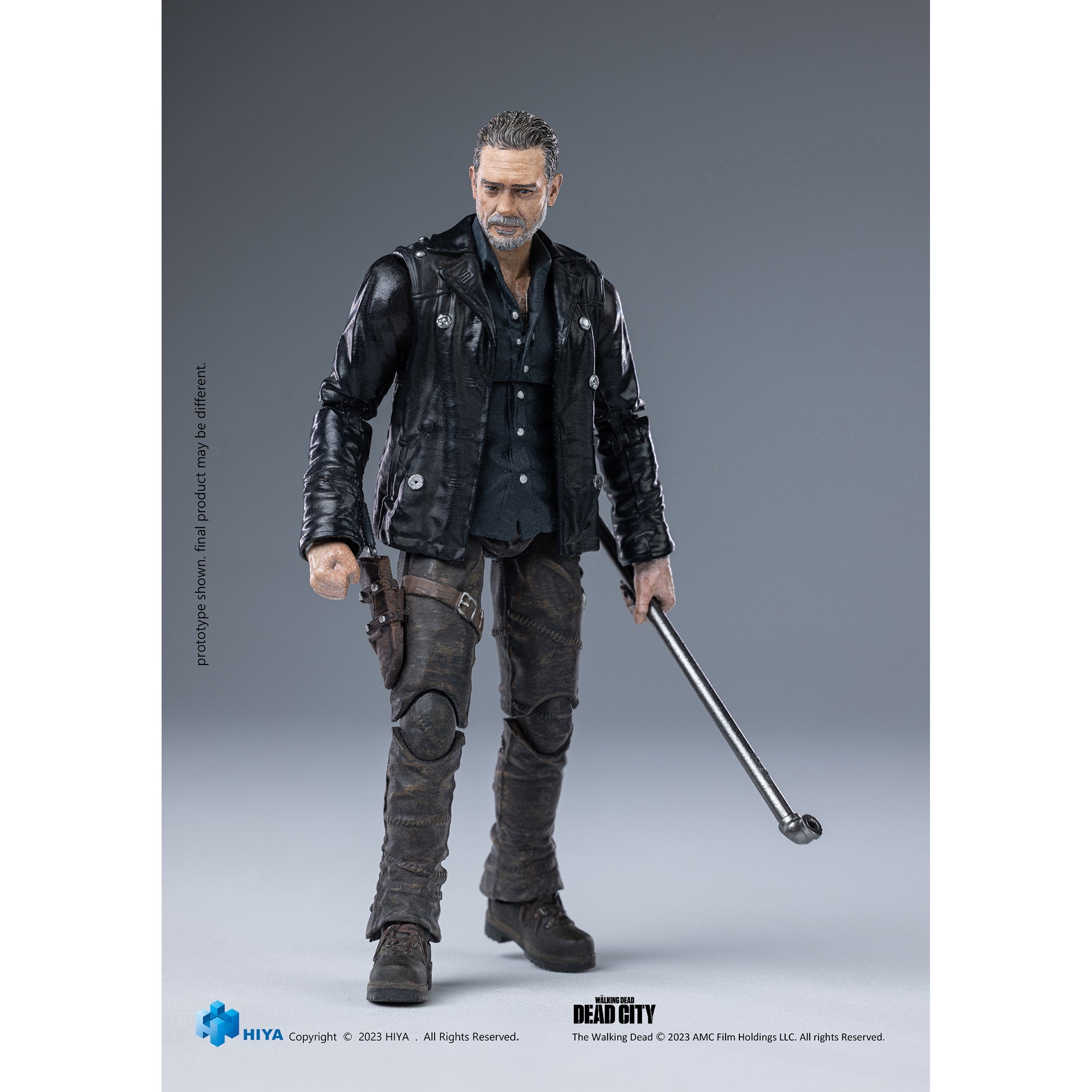 HIYA Toys Walking Dead Dead City Walker King 1:18th Scale Action