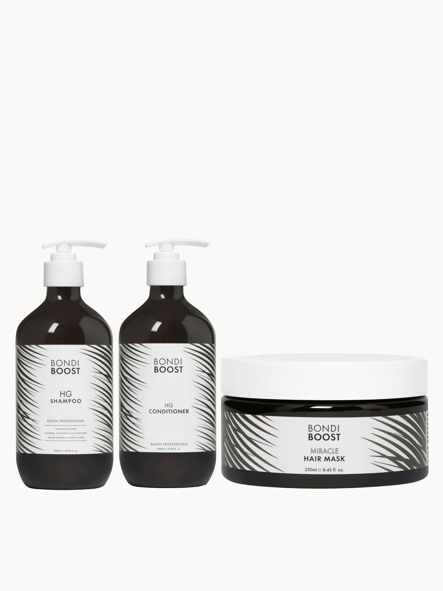BondiBoost HG Care Plus Miracle Mask Trio