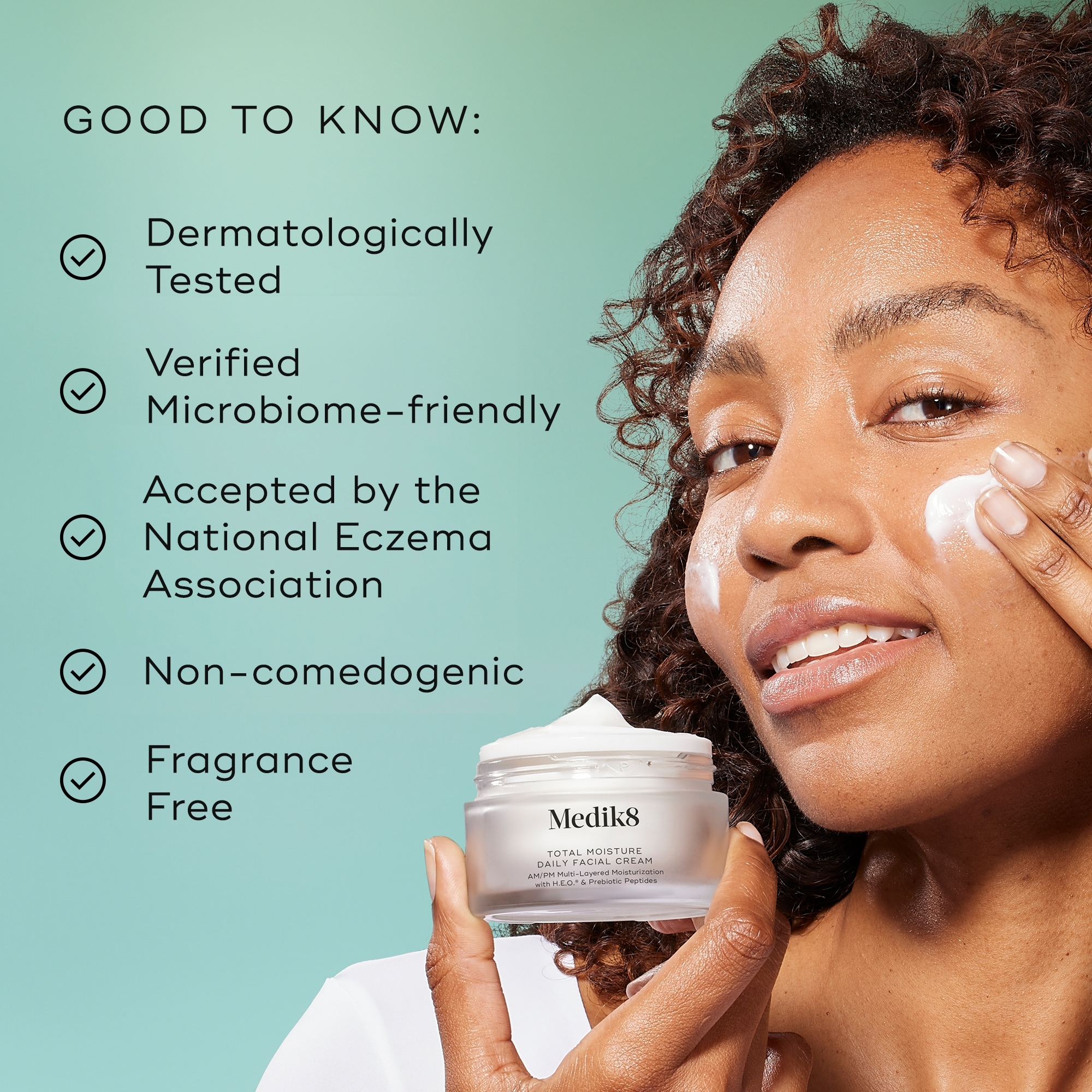 Medik8 Total Moisture Daily Facial Cream 48g | Dermstore