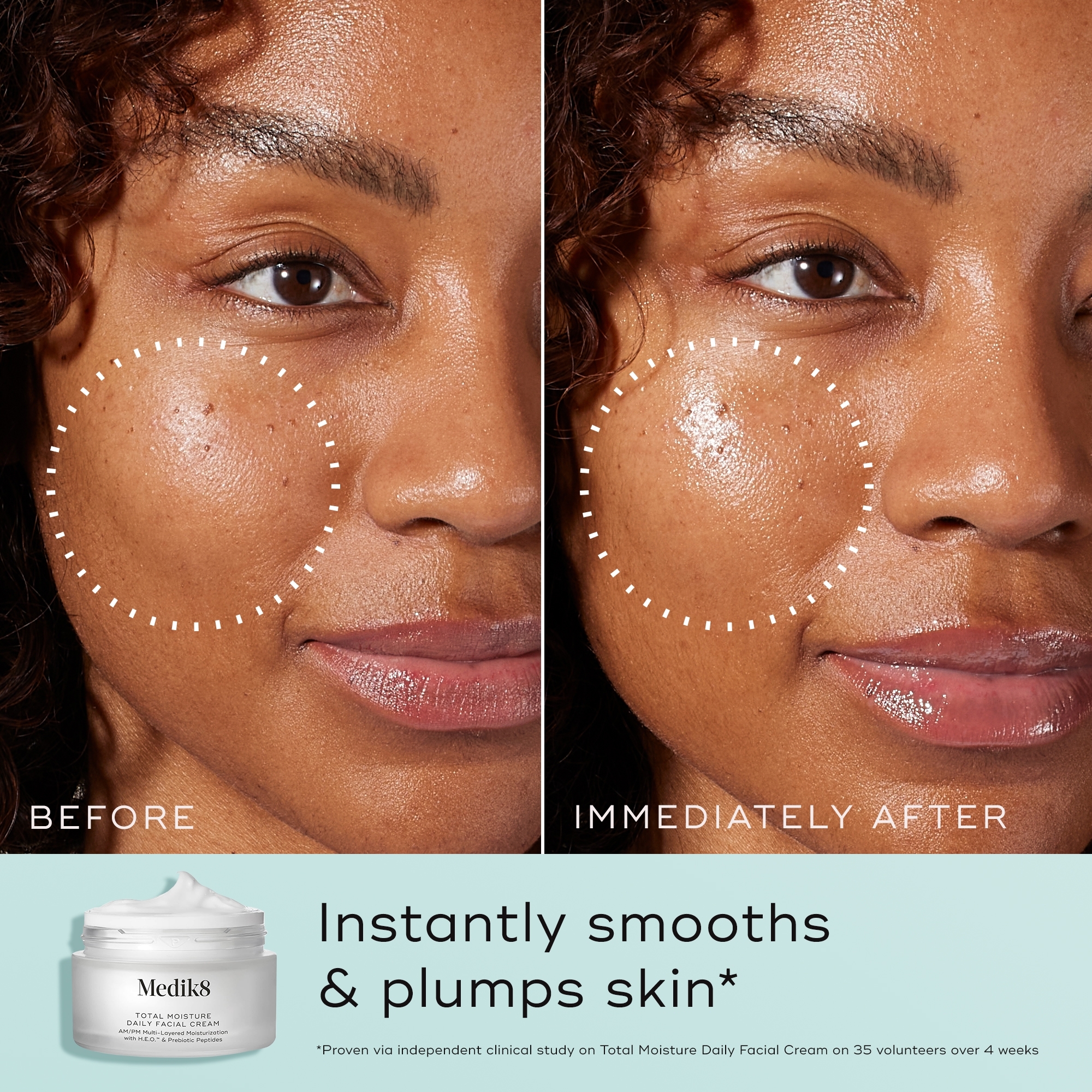 Medik8 Total Moisture Daily Facial Cream 48g | Dermstore