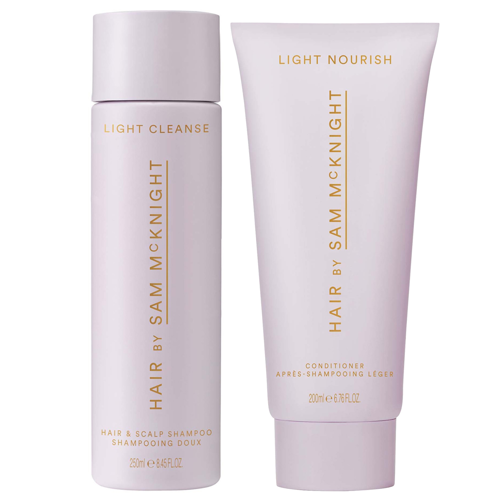 cult Hair by Sam McKnight Light Cleanse and Light Nourish Bundle