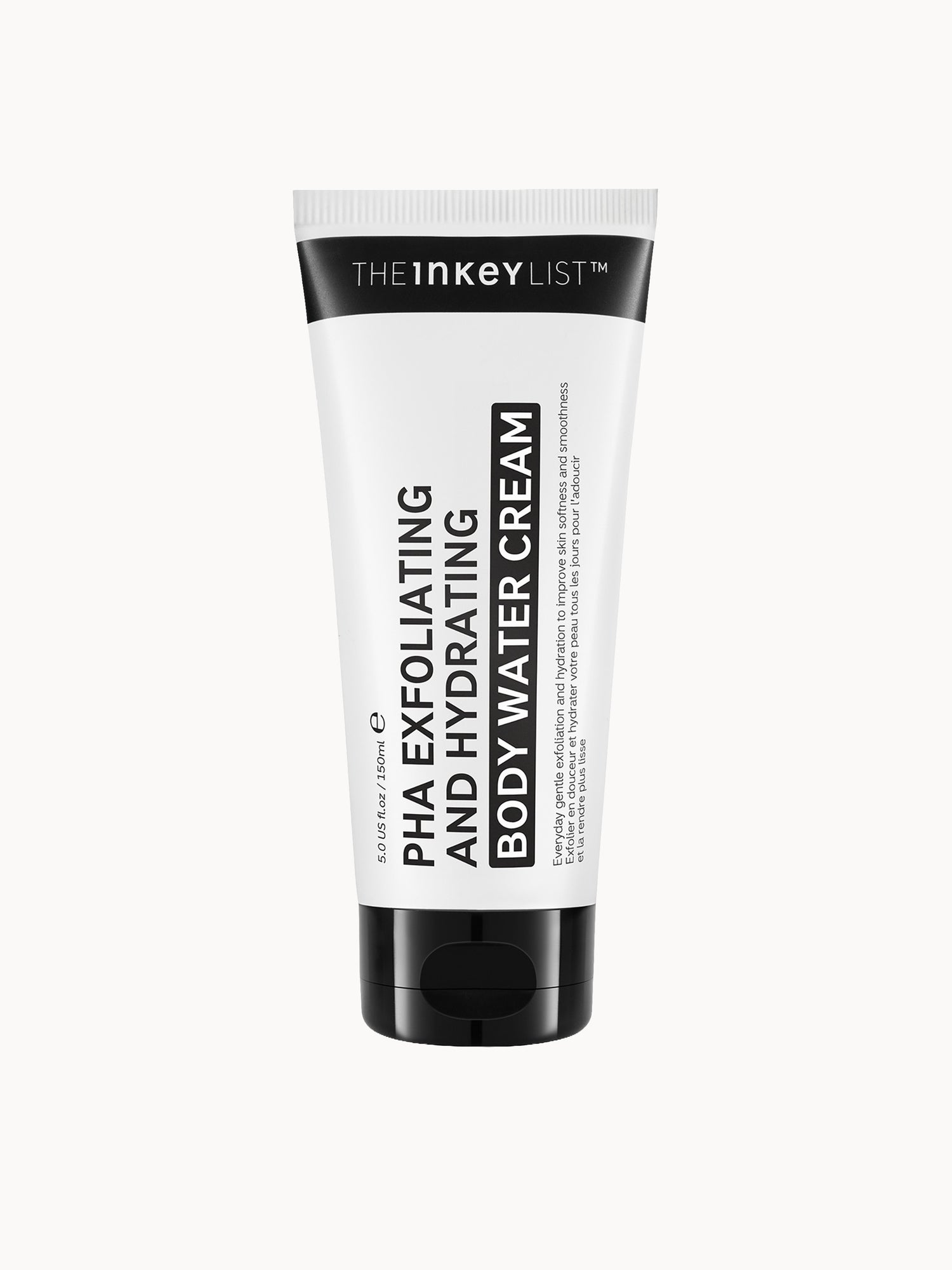 The INKEY List PHA Exfoliating and Hydrating Body Water Cream 150ml