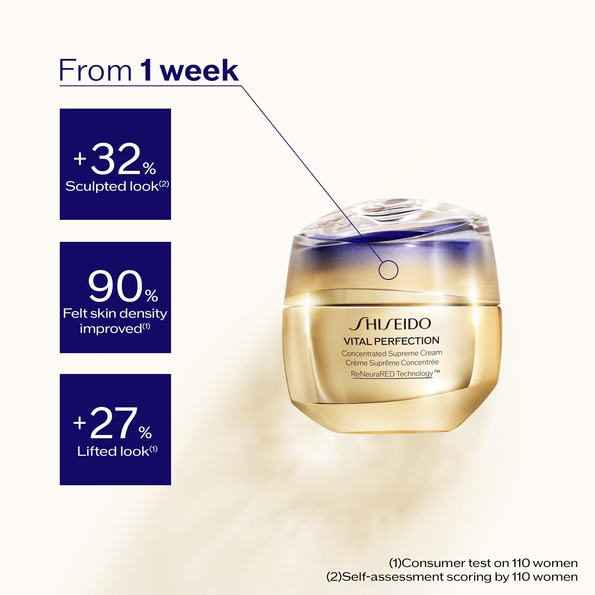 Shiseido Vital Perfection Supreme Cream 50ml | Cult Beauty