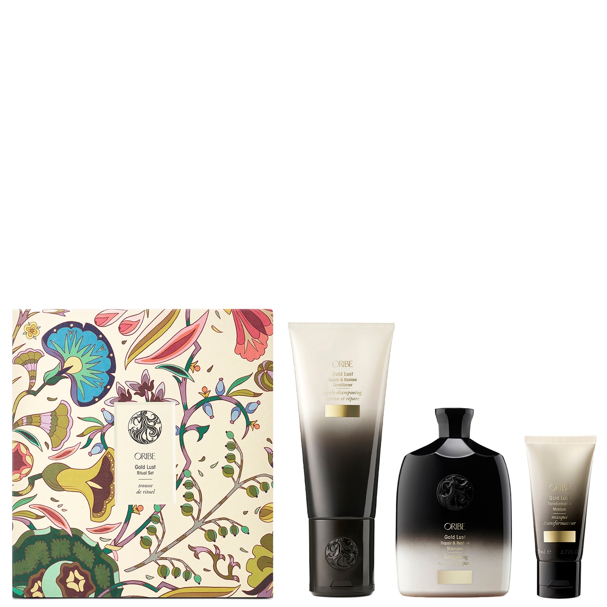 【mimi 】ORIBE ゴールドラストセット Oribe Gold Lust Ritual Set (Worth $135) | Dermstore