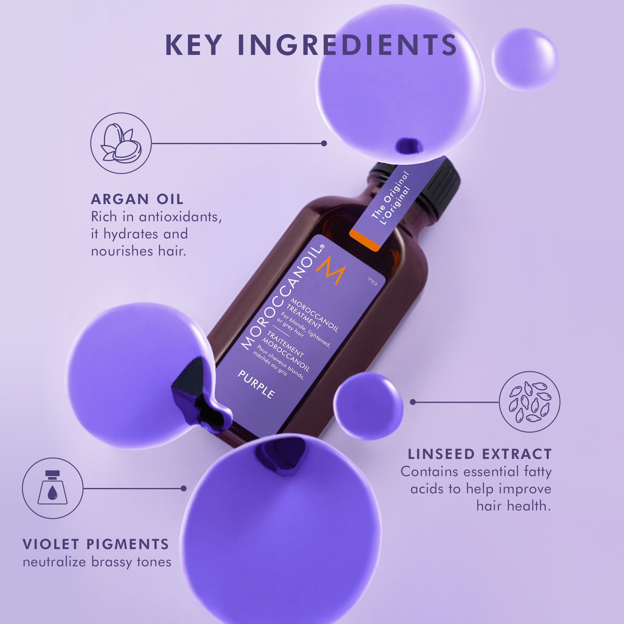 Moroccanoil Purple Treatment 0.85 oz | Dermstore