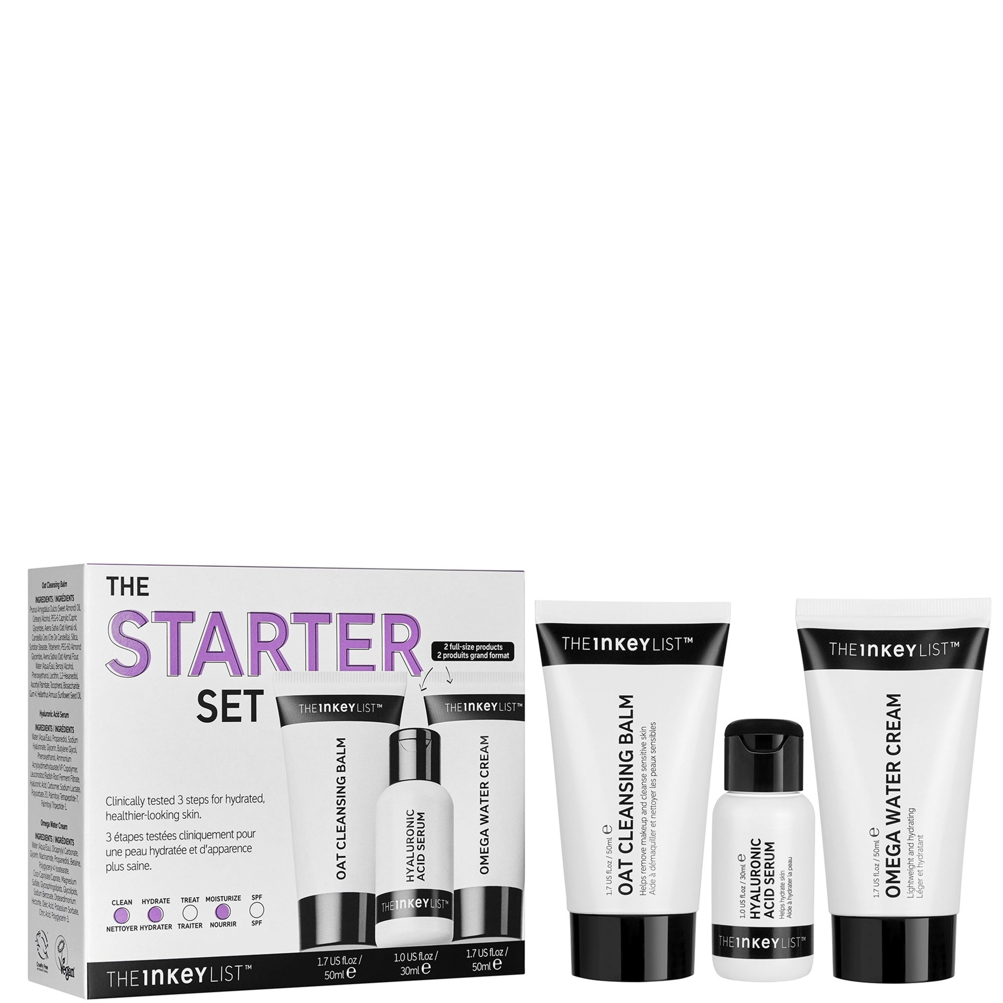 The INKEY List The Starter Set | LOOKFANTASTIC