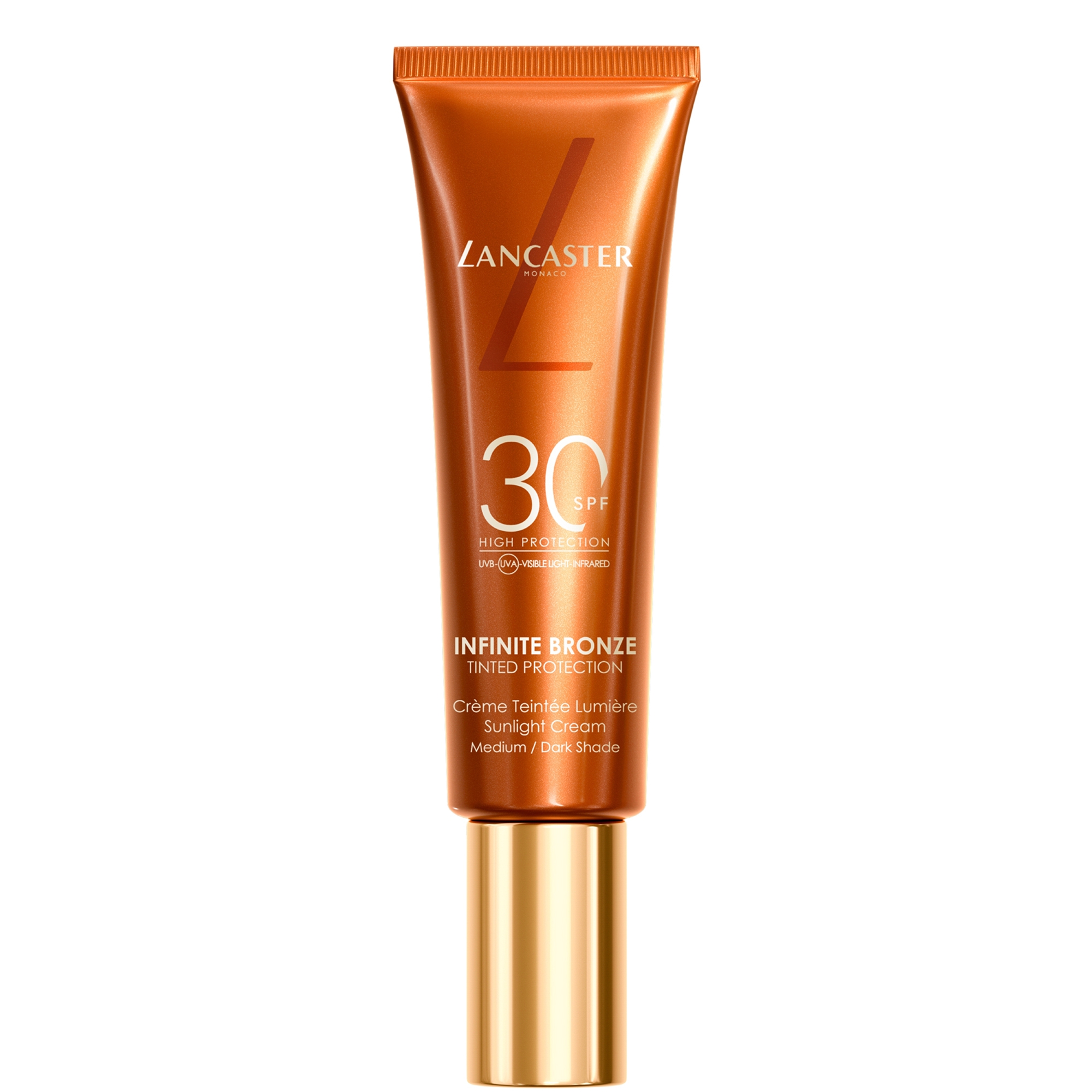 cult Lancaster Infinite Bronze Tinted Protection Sunlight Cream SPF30 50ml