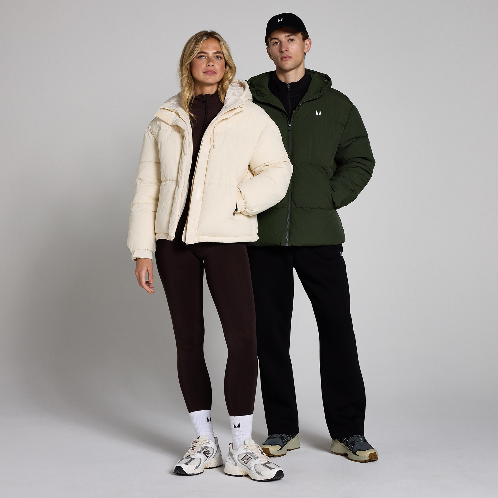 MP Men's Short Puffer - Forest Green |