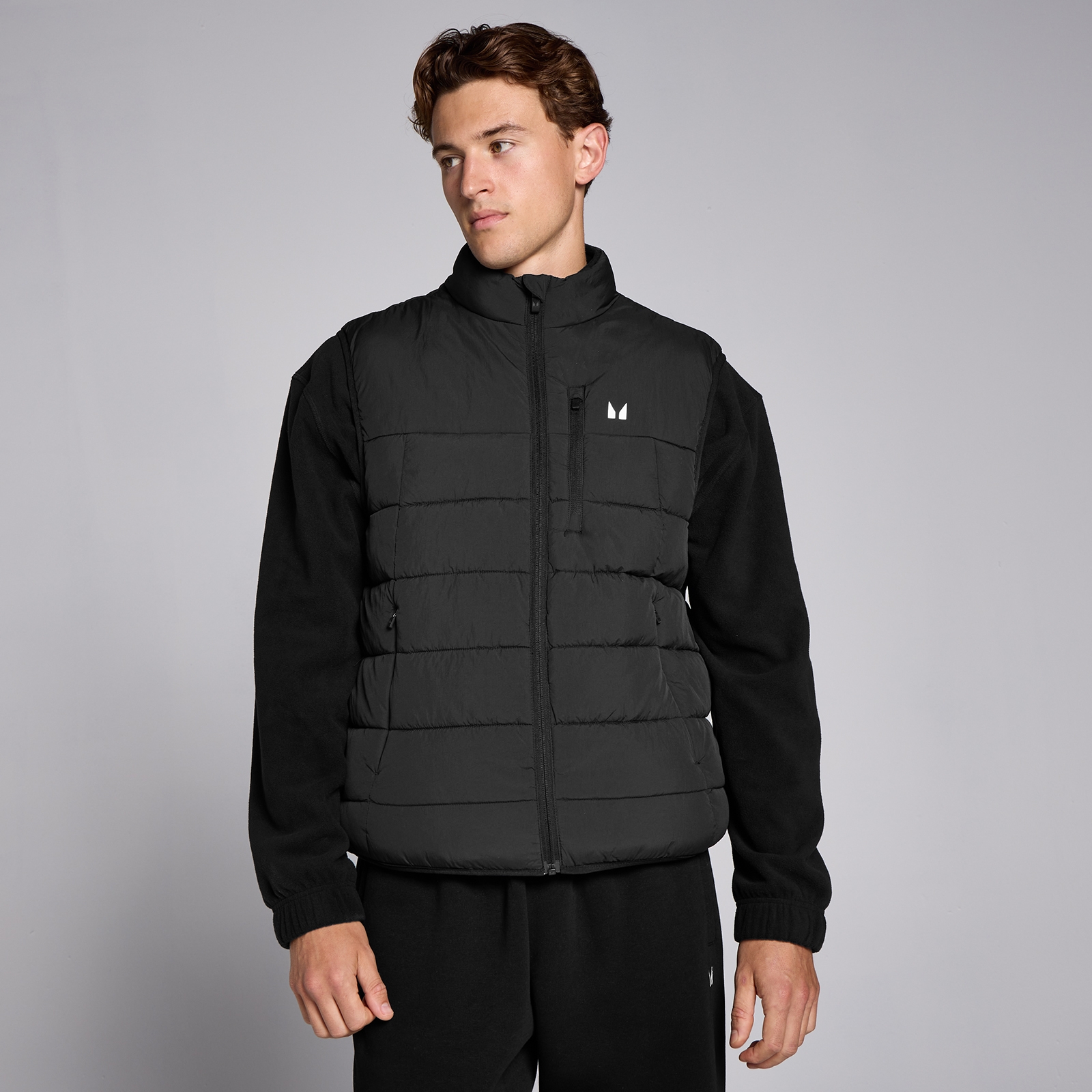 MP Men's Light Padded Gilet - Black |