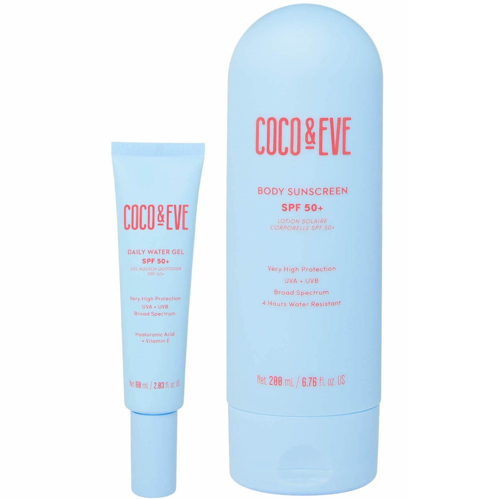 Coco & Eve Face and Body SPF Bundle | LOOKFANTASTIC