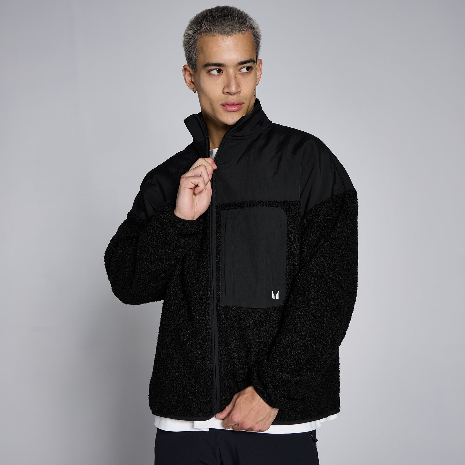MP Men's Hybrid Fleece - Black |