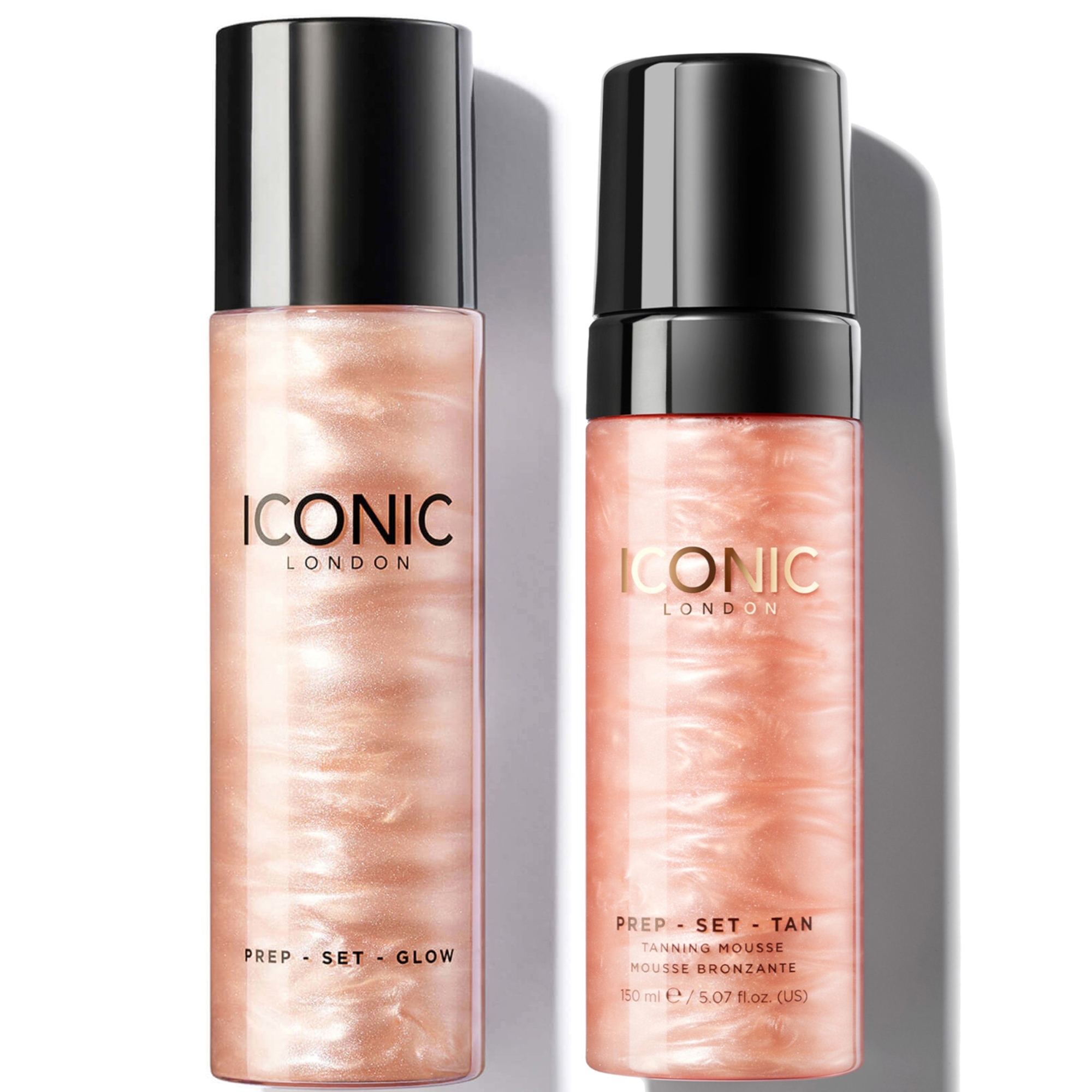 cult ICONIC London Prep Set Tan Mousse & Prep Set Glow Bundle - Illuminate