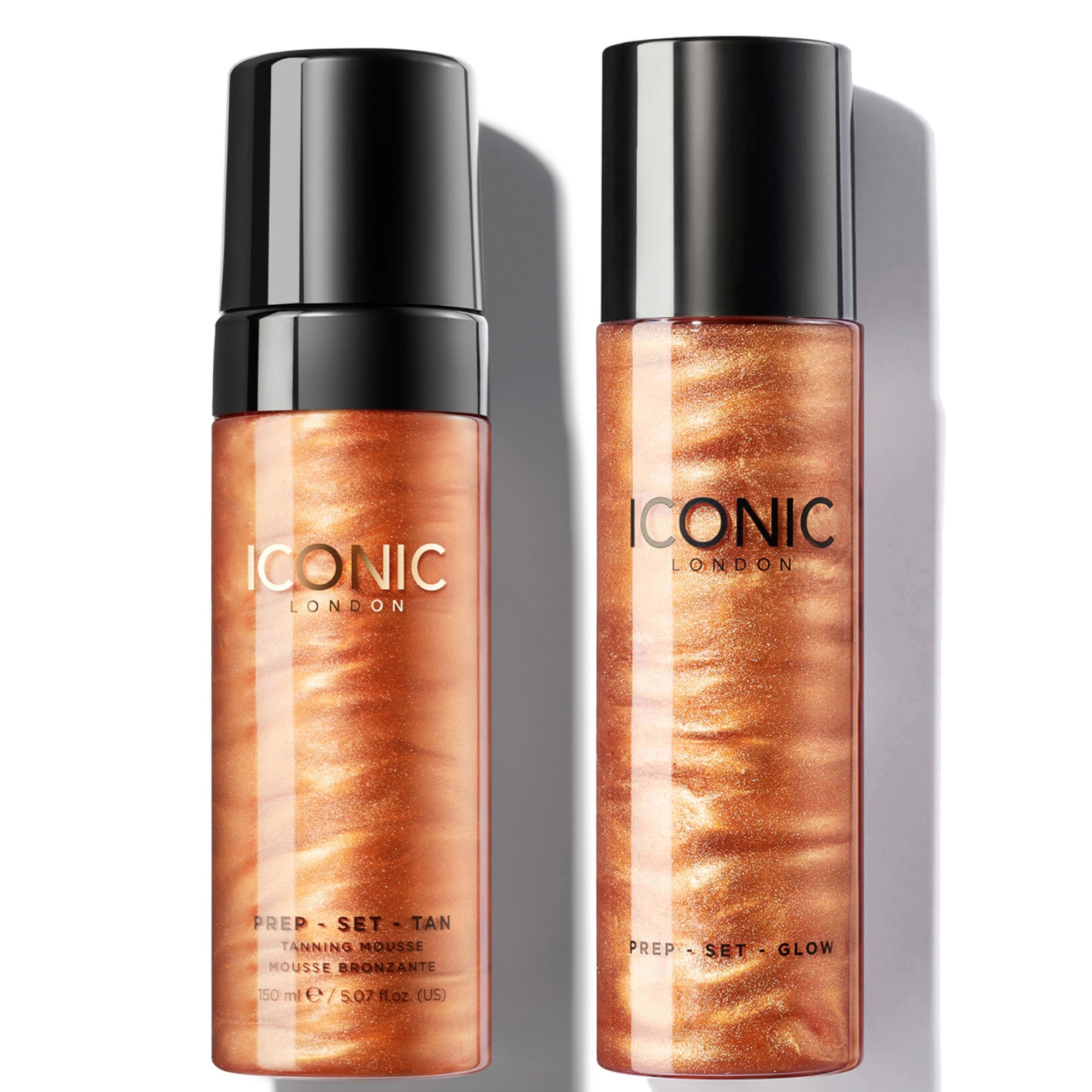 cult ICONIC London Prep Set Tan Mousse & Prep Set Glow Bundle - Glow