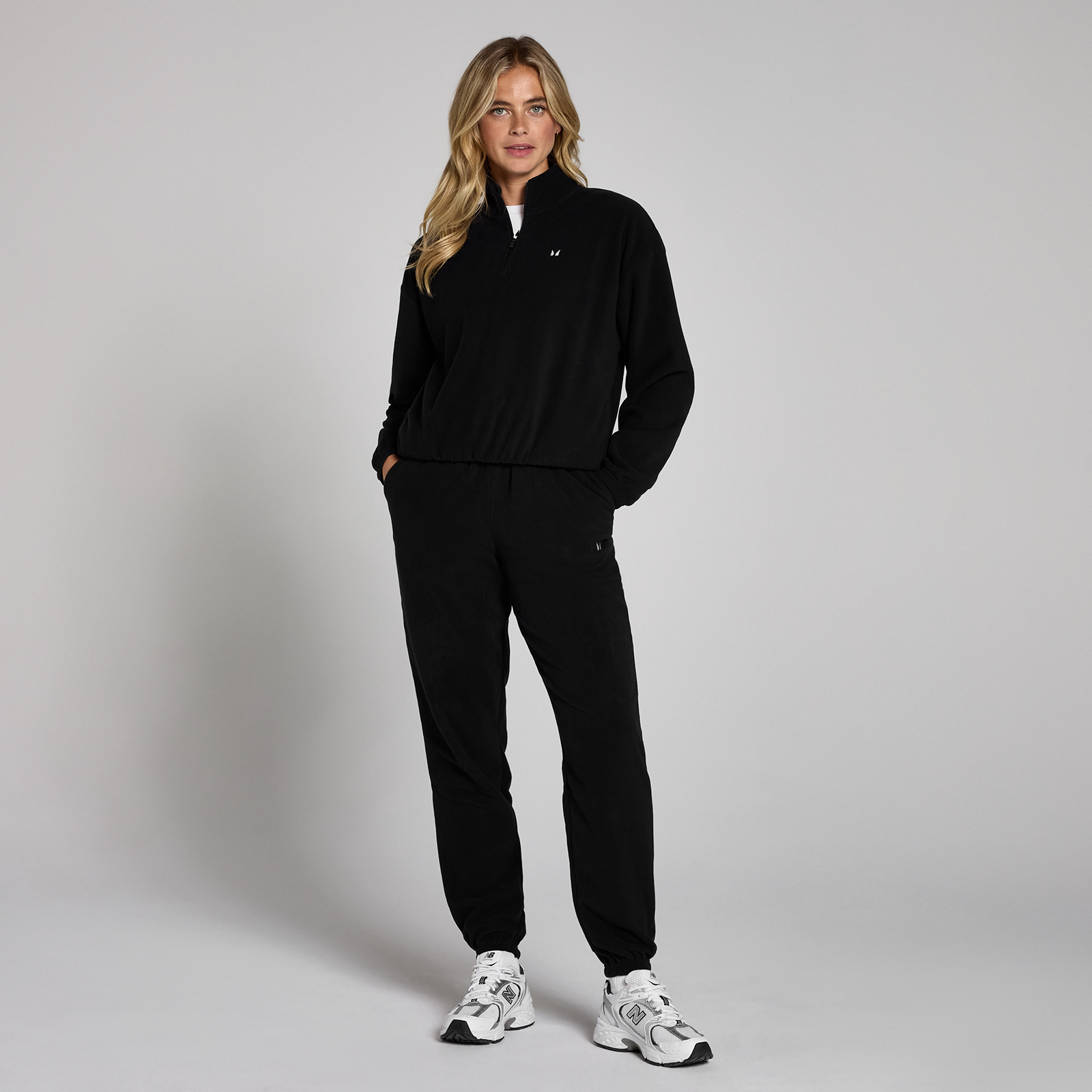 womens funnel neck fleece