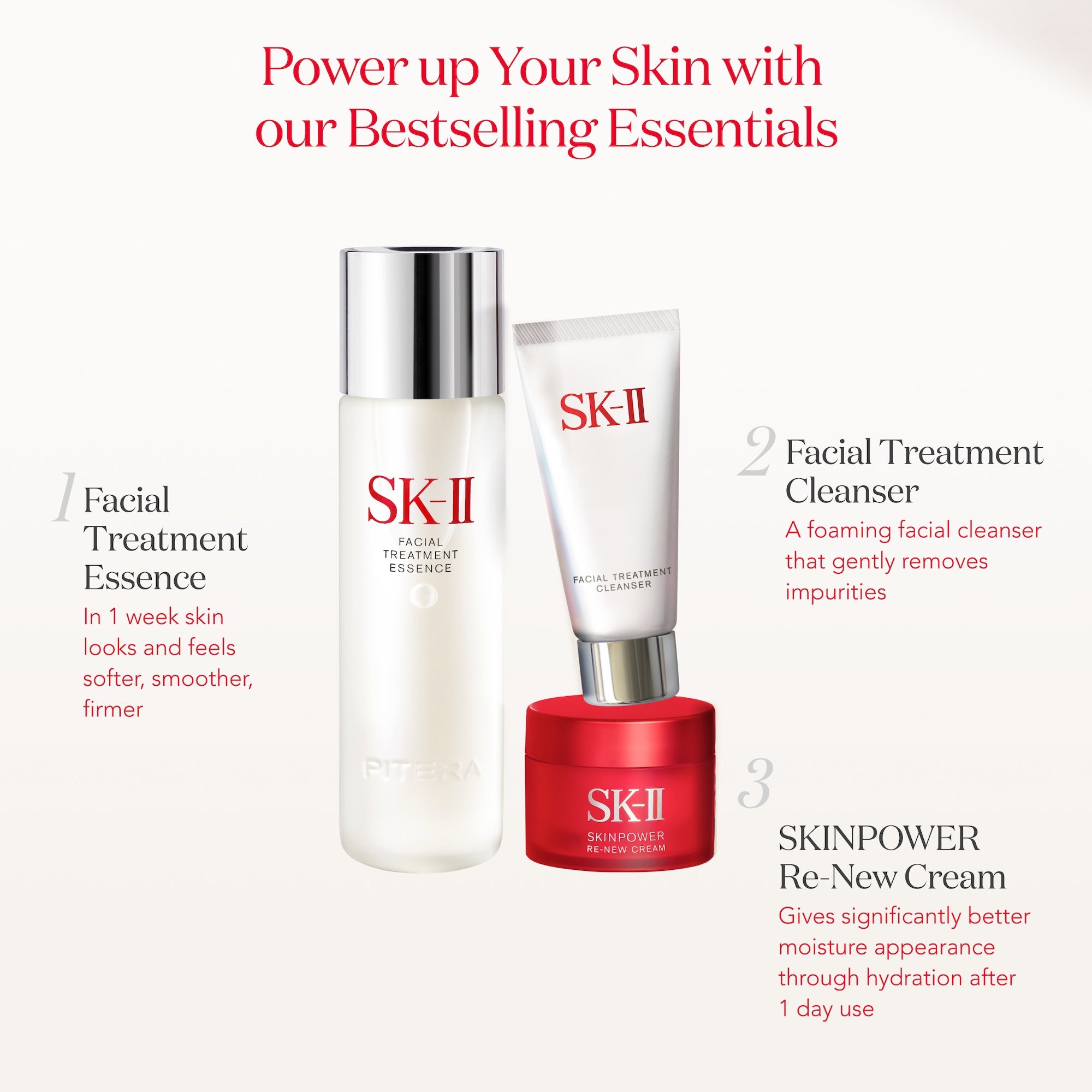 SK-II PITERA Youth Essentials Kit | Dermstore
