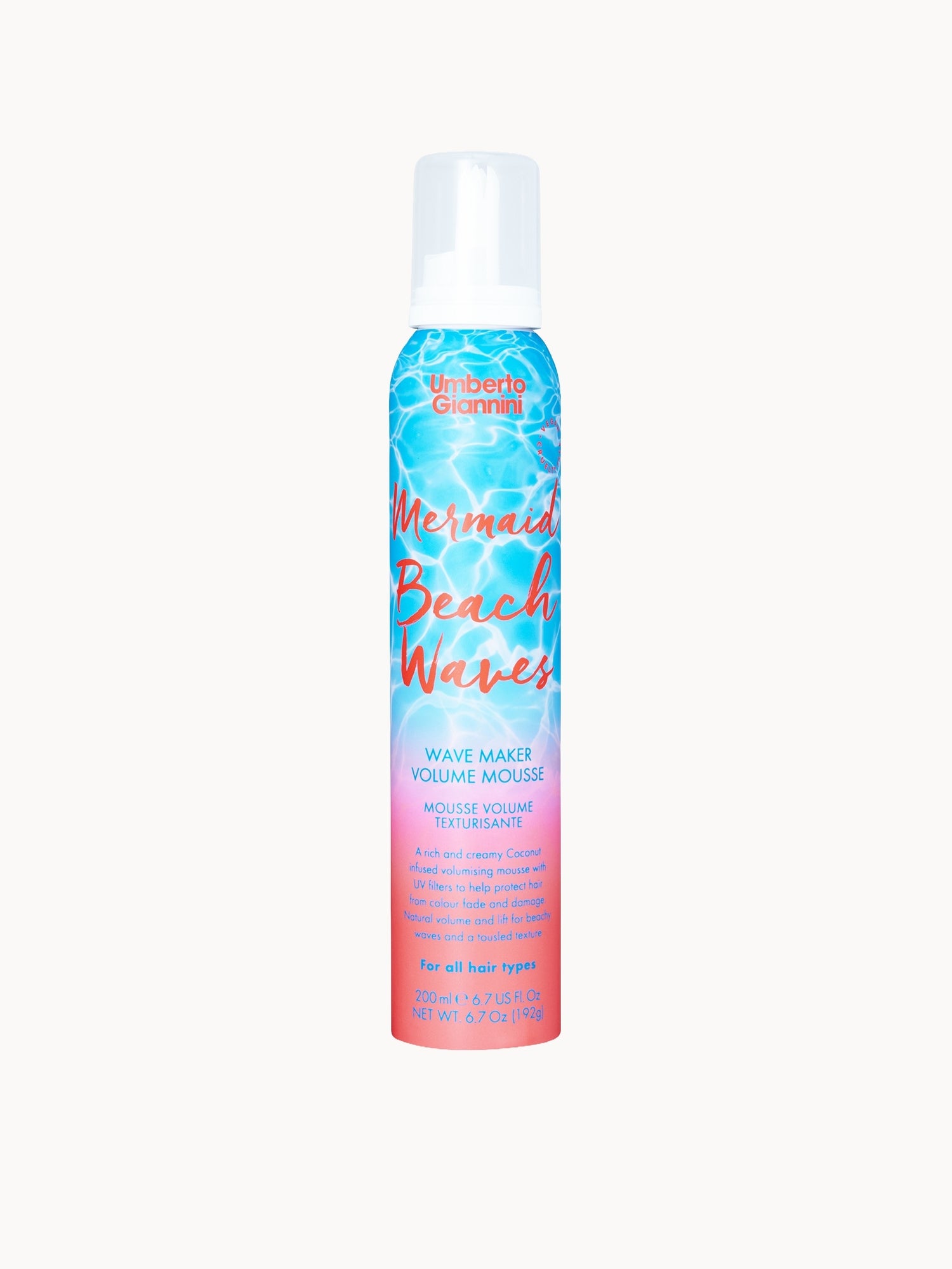 Umberto Giannini Mermaid Beach Waves Mousse 200ml