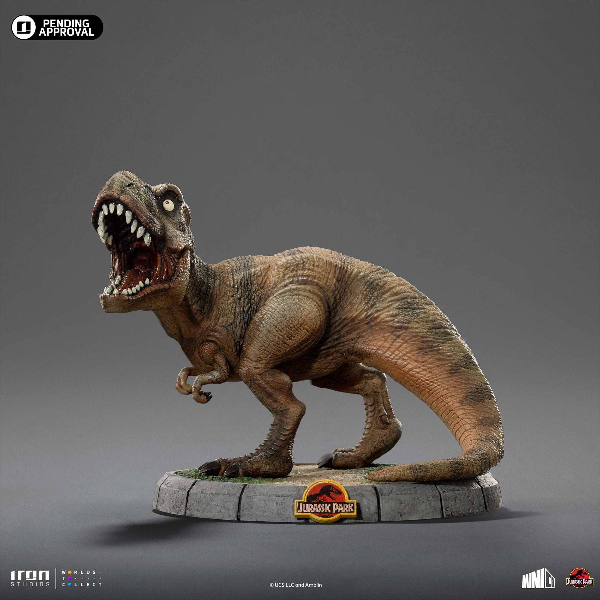 iron studios minicoジュラシックパークT-Rex Iron Studios Jurassic Park T-Rex Illusion Minico Limited Edition