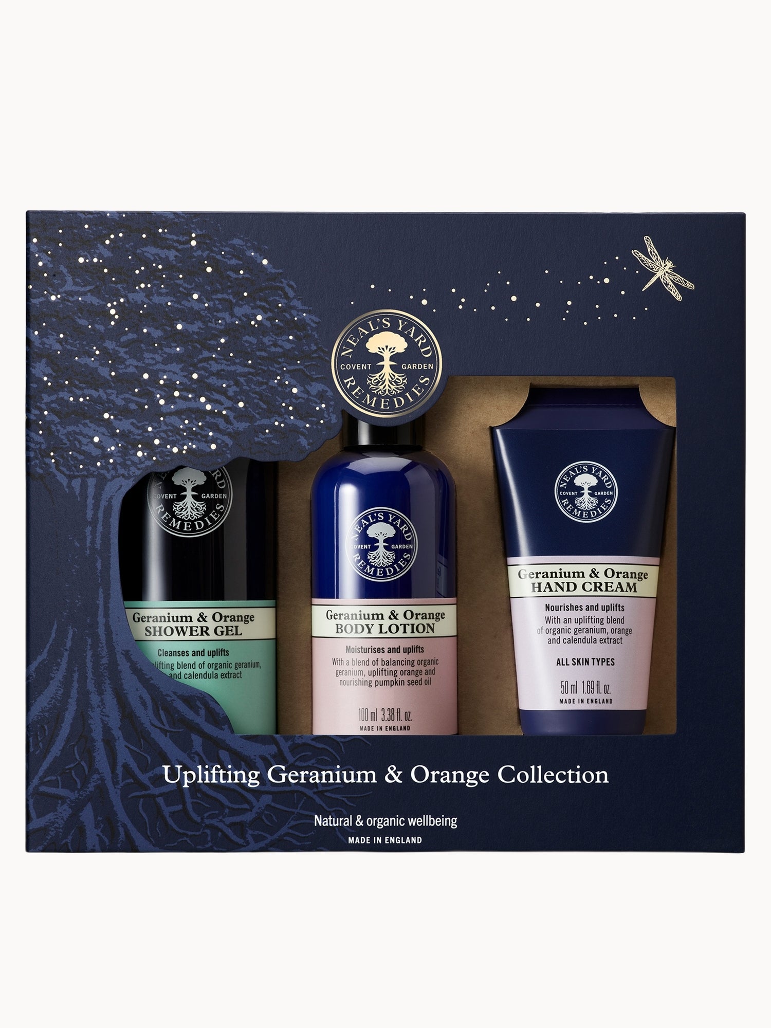 Neal's Yard Remedies Gifts and Sets Uplifting Geranium and Orange Collection