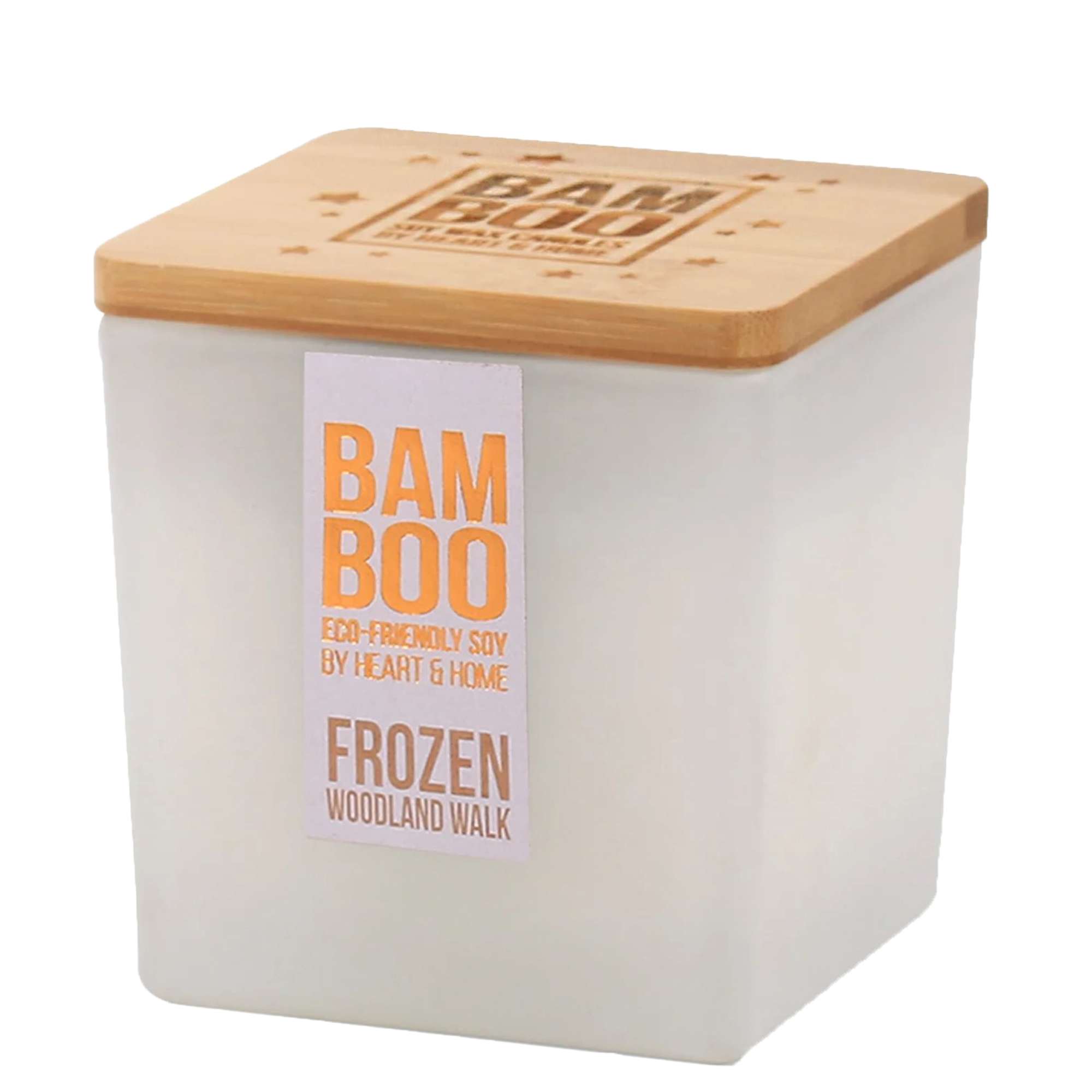 BAMBOO: BAMBOO Large Jar Candle Frozen Woodland Walk 210g
