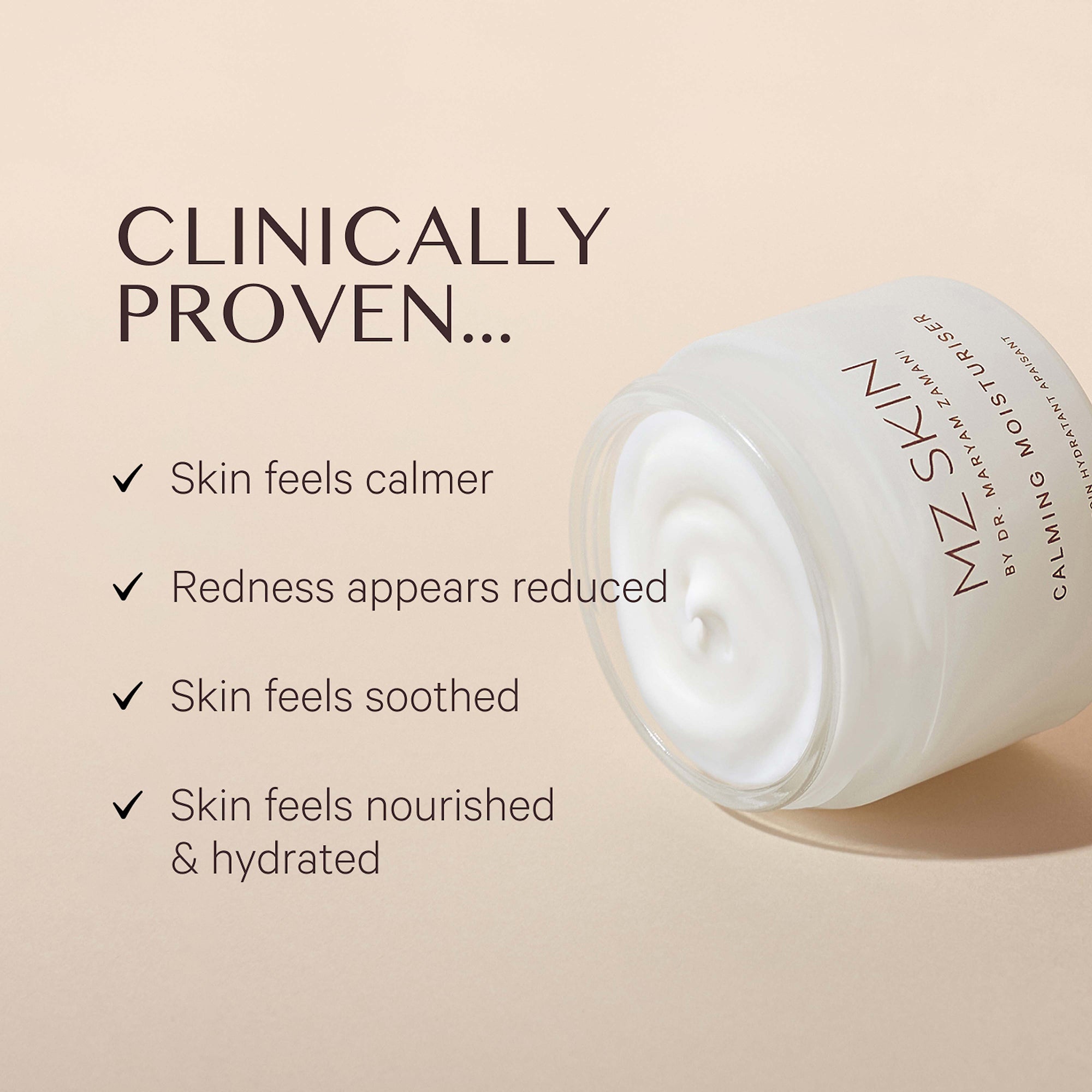 MZ Skin Calming Moisturiser 50ml | Cult Beauty