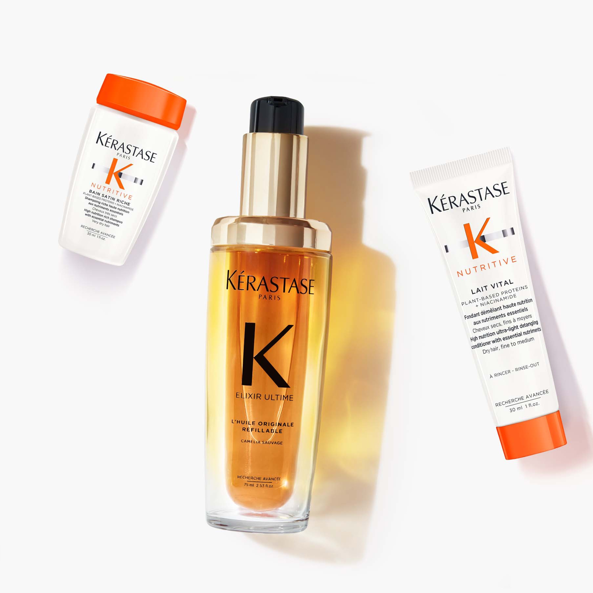 KERASTASE NUTRITIVE オイルトリートメント 3本セット ケラスターゼ 《3本セット》 KERASTASE NU OLEO RELAX ソワン