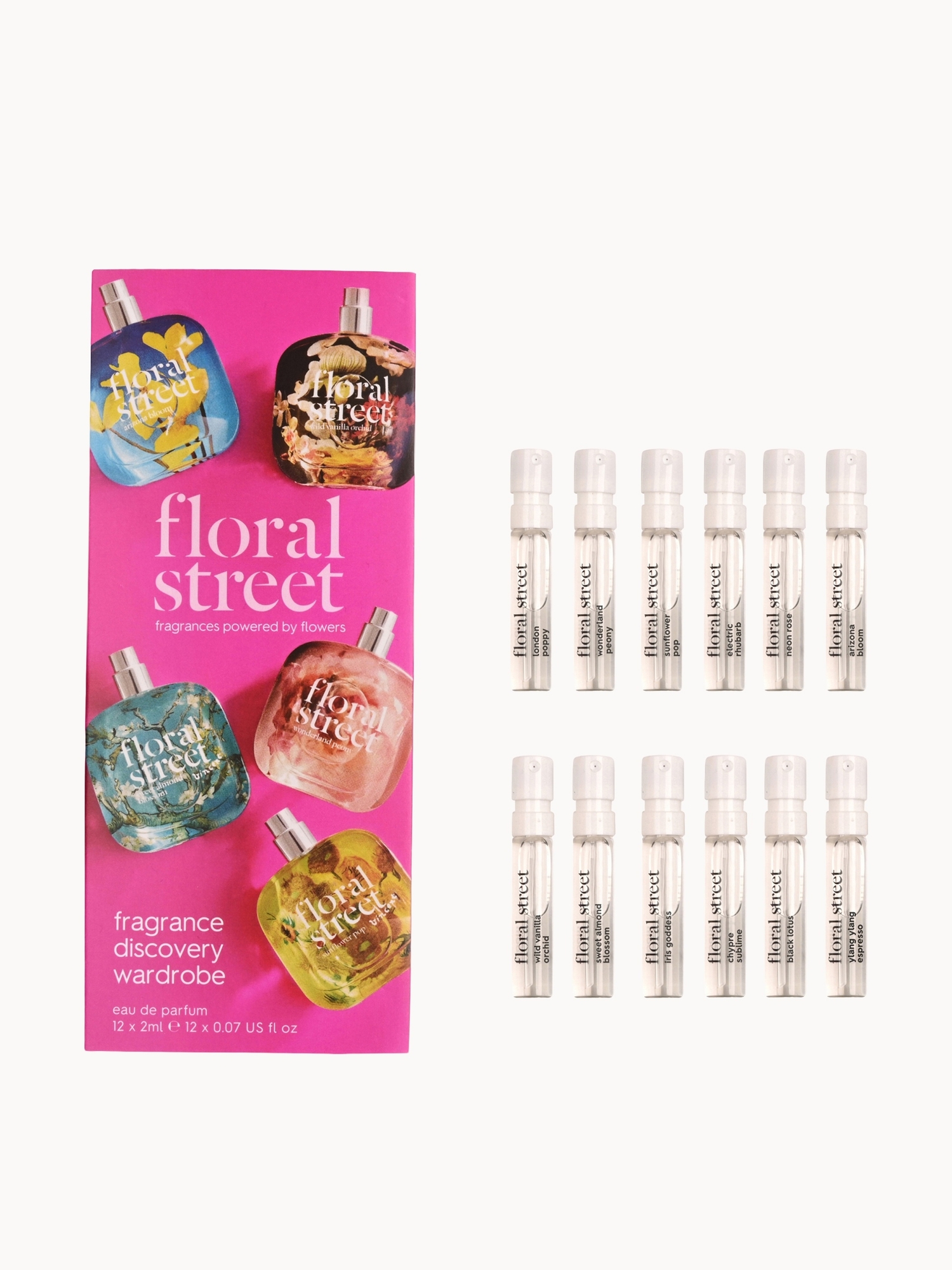 Floral Street: Floral Street 12 x 2ml Deluxe Discovery Wardrobe