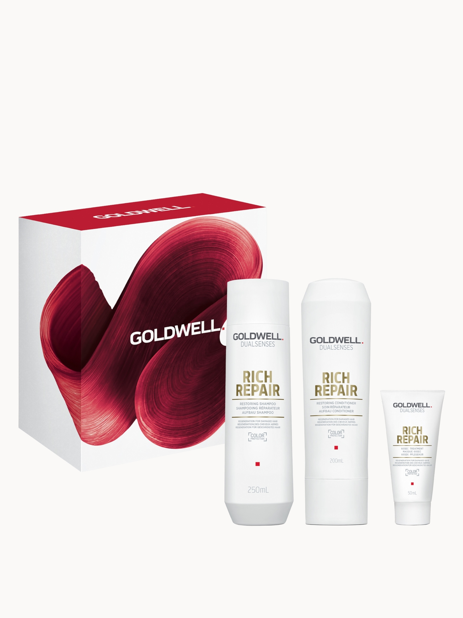 Goldwell: Goldwell Dualsenses Rich Repair Gift Set for Dry, Damaged Hair (Worth £36.55)