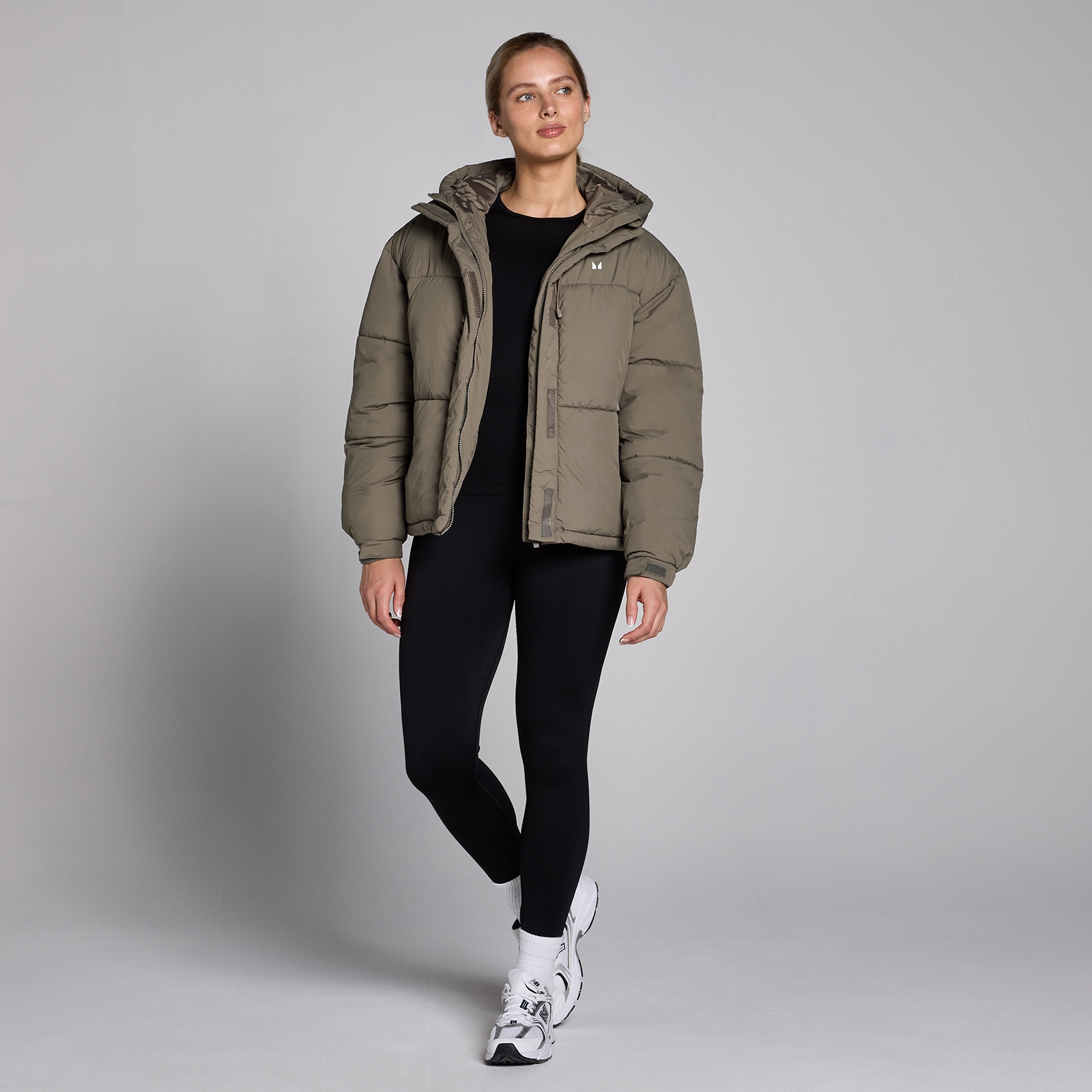 【PORTERNA】Eve Short Padded Coat SAM new york womens SOHO belted puffer coat with detachable