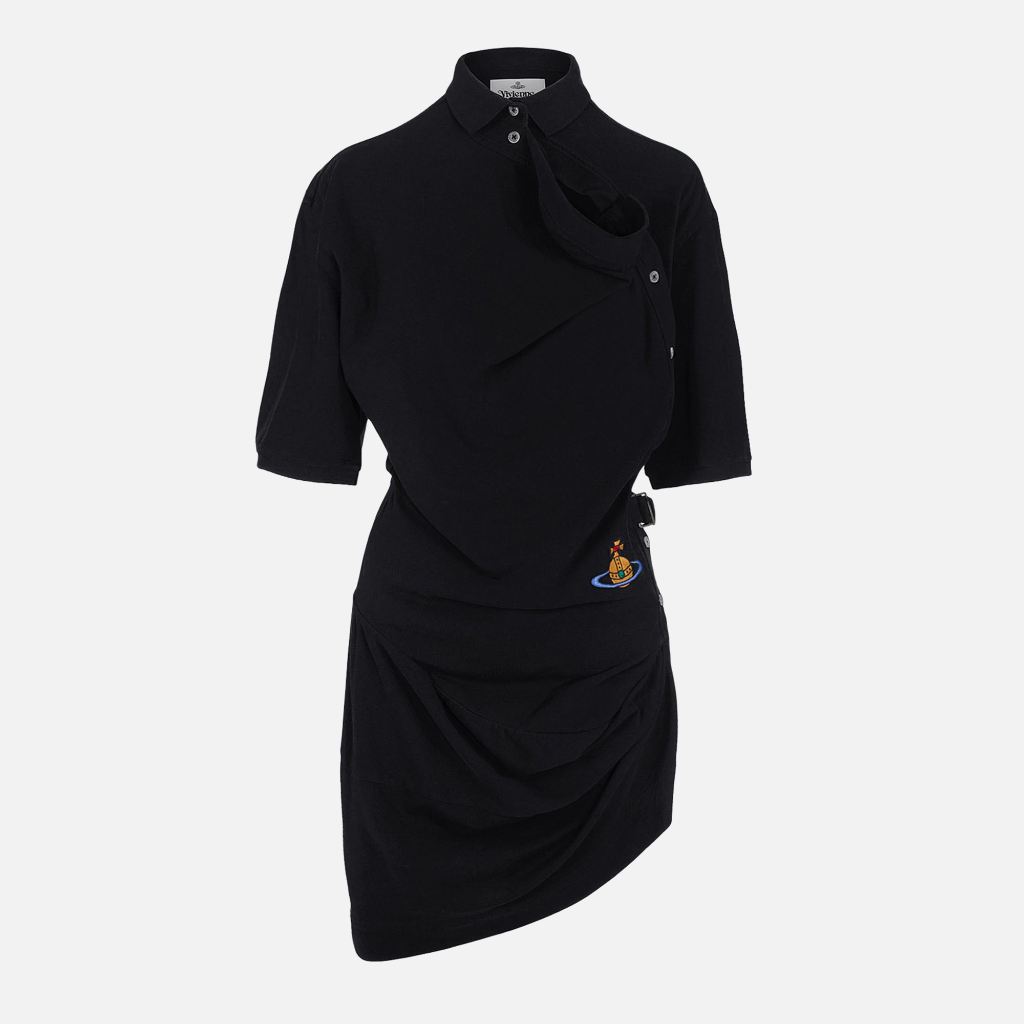 Vivienne Westwood Ming Cotton-Jersey Polo Dress - L | Coggles