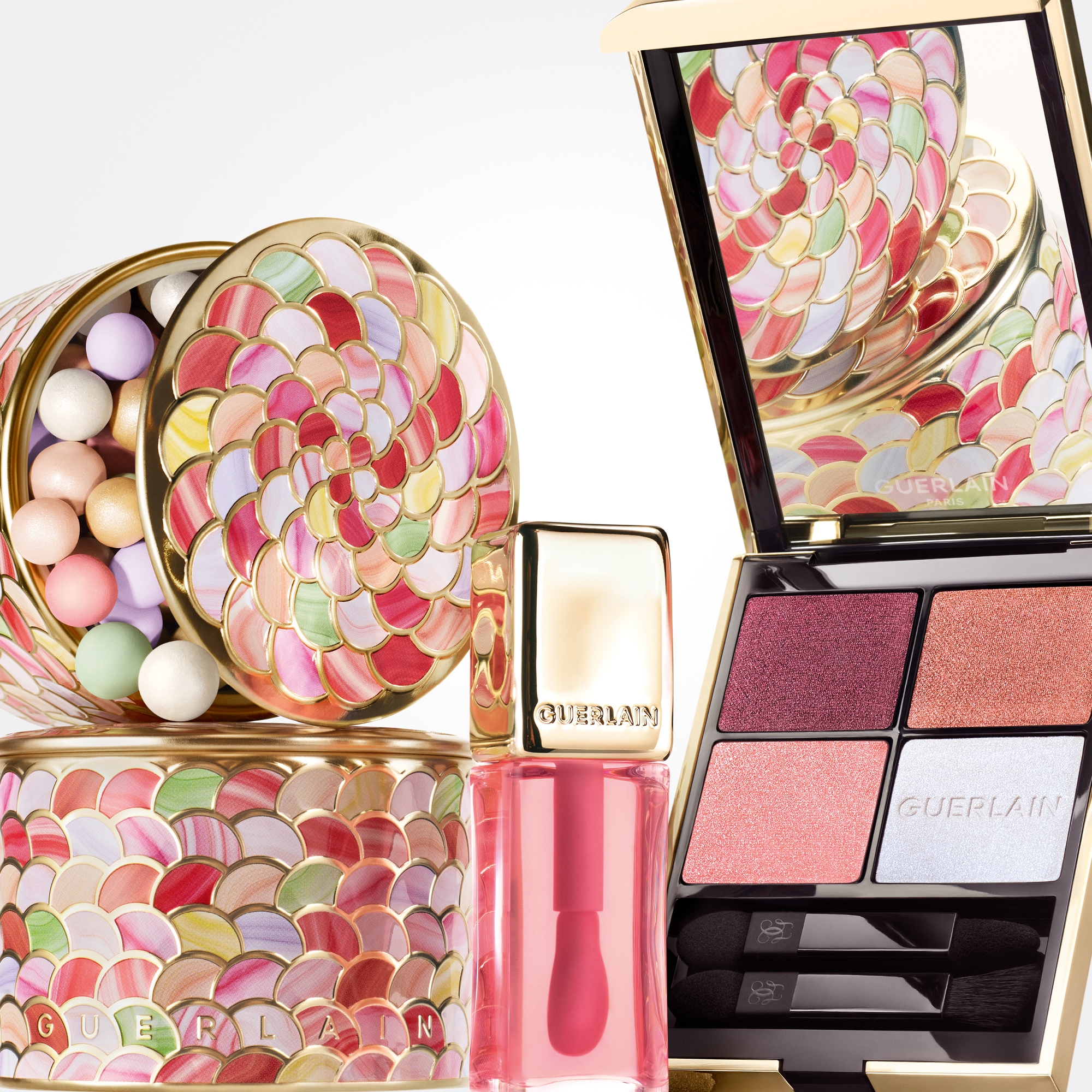 GUERLAIN Ombres G 2024 Summer Eyeshadow Quad 6g | Cult Beauty