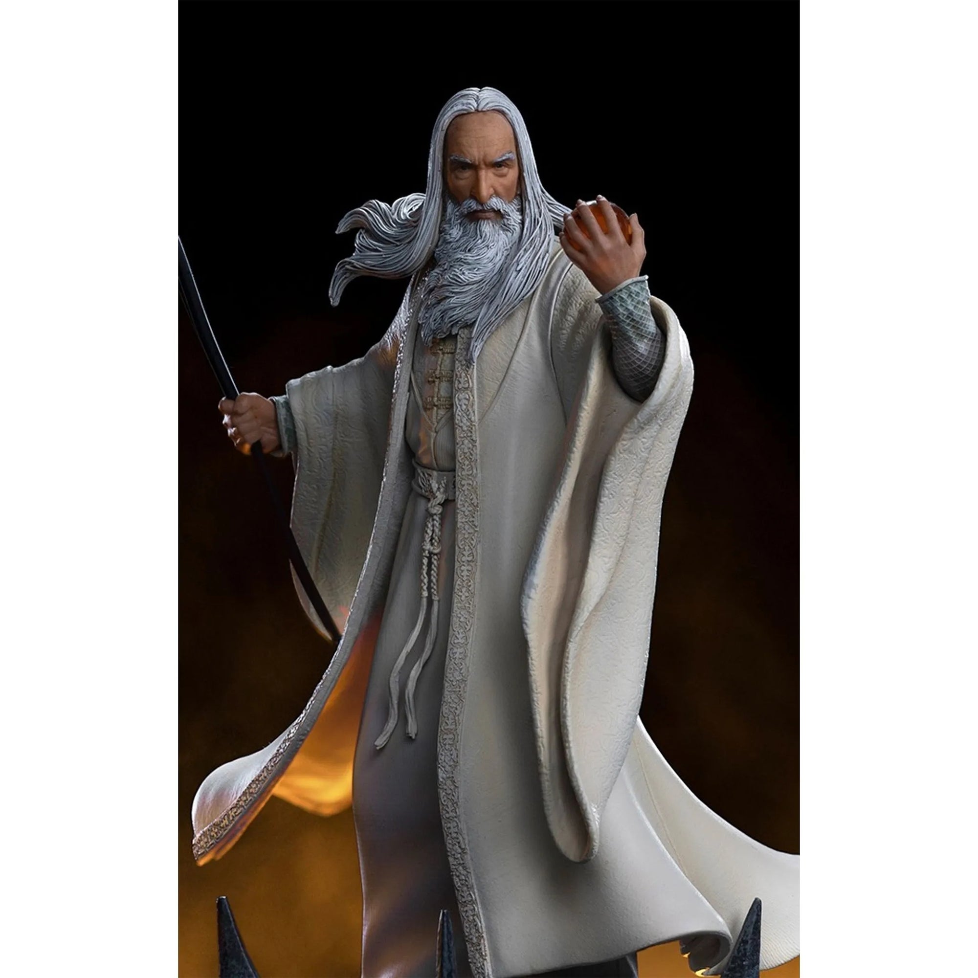 Iron Studios Saruman BDS The Lord Of The Rings Art Scale 1/10 ...