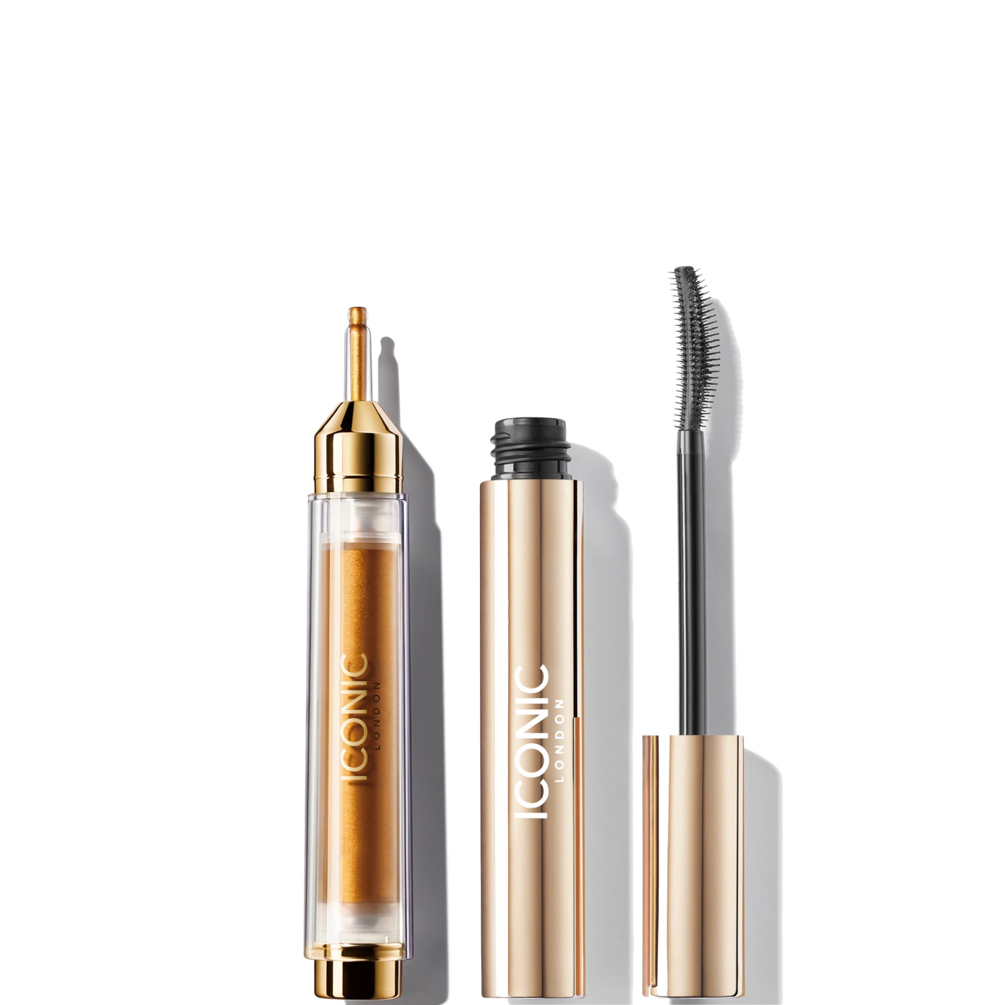 cult ICONIC London Instant Sunshine Bronzing Drops and Enrich and Elevate Mascara Bundle