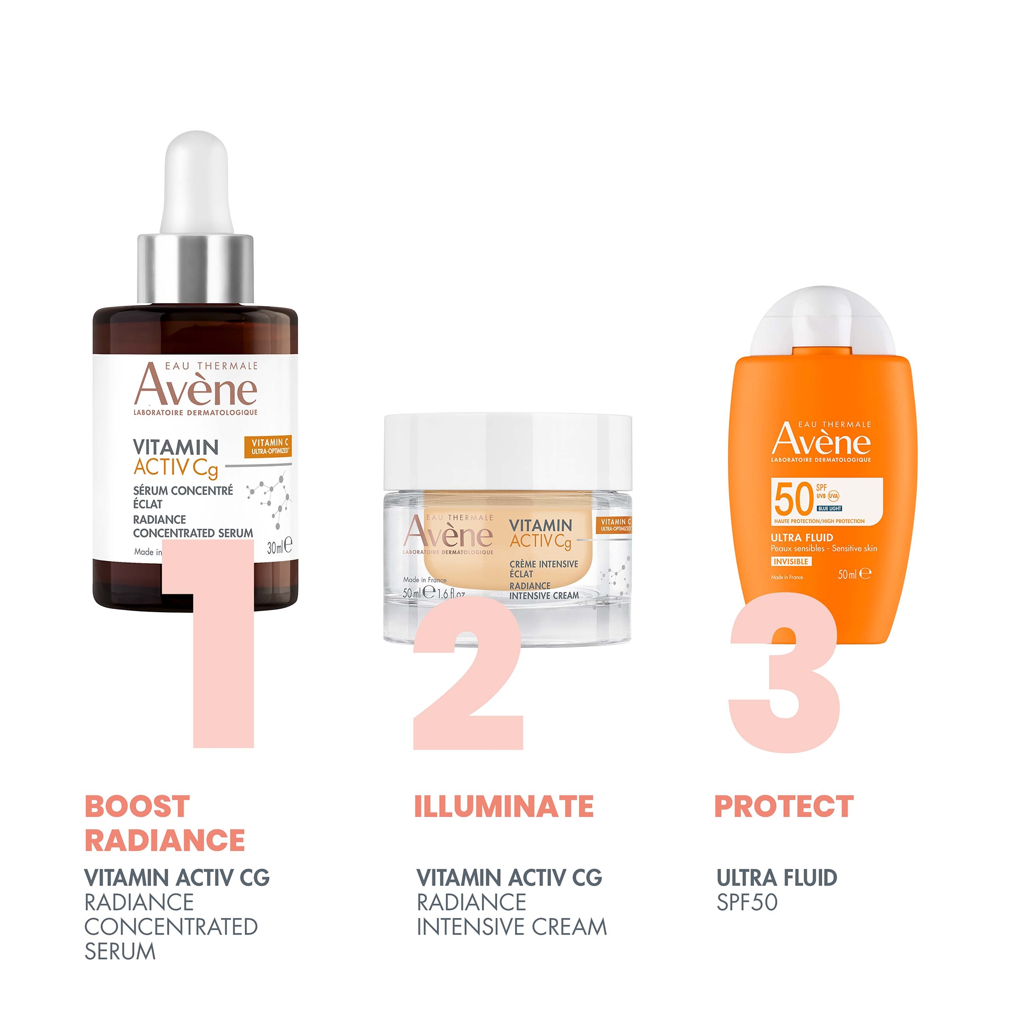Avene Vitamin C+ 美容液 30ml 3本セット Avene Vitamin C+ 美容液 30ml 3本セット Avène Vitamin Activ